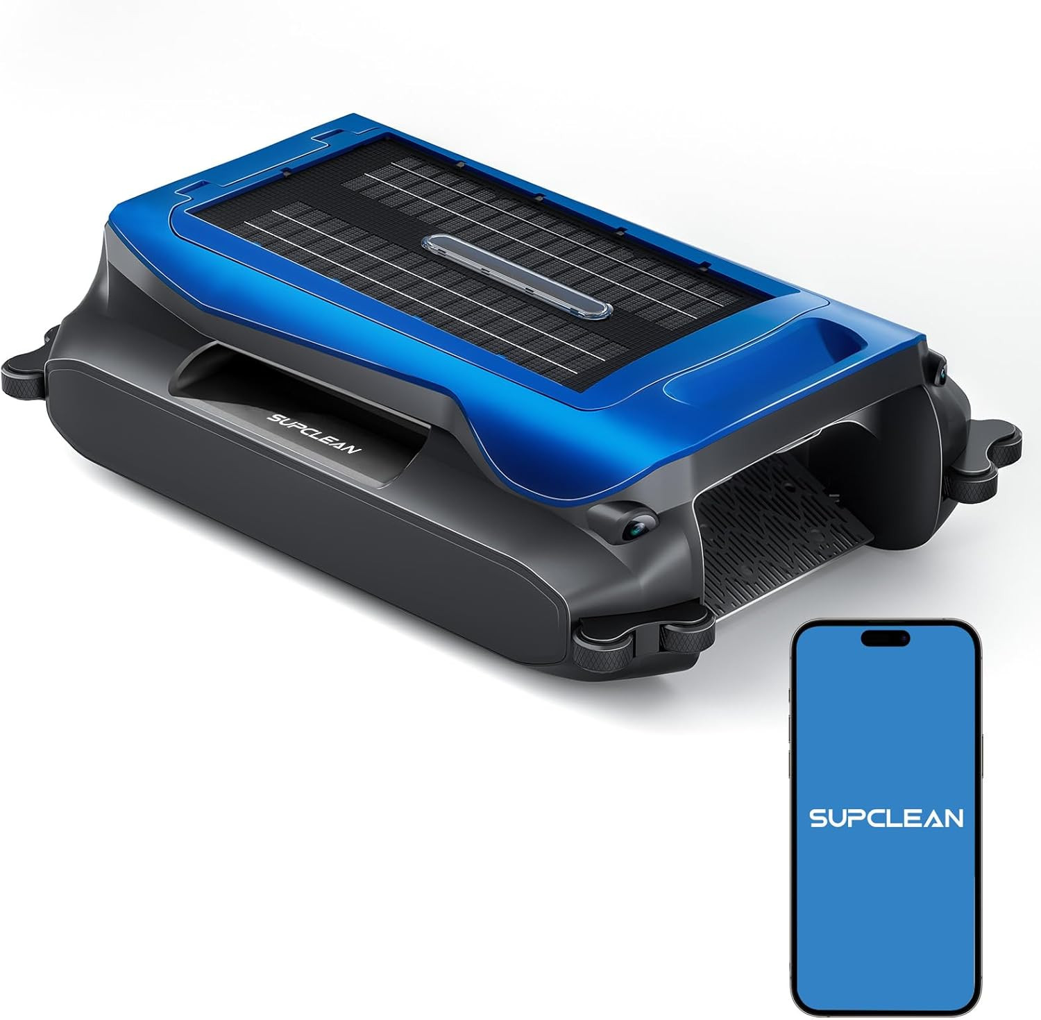 Smart Solar Pool Skimmer Robot with APP Control for Inground & Above Ground Pool