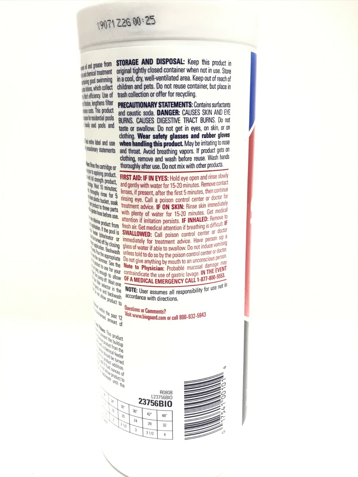 BioGuard-23756-2 PACK Strip-Kwik Degreasing Filter Cleaner – 2 Quarts