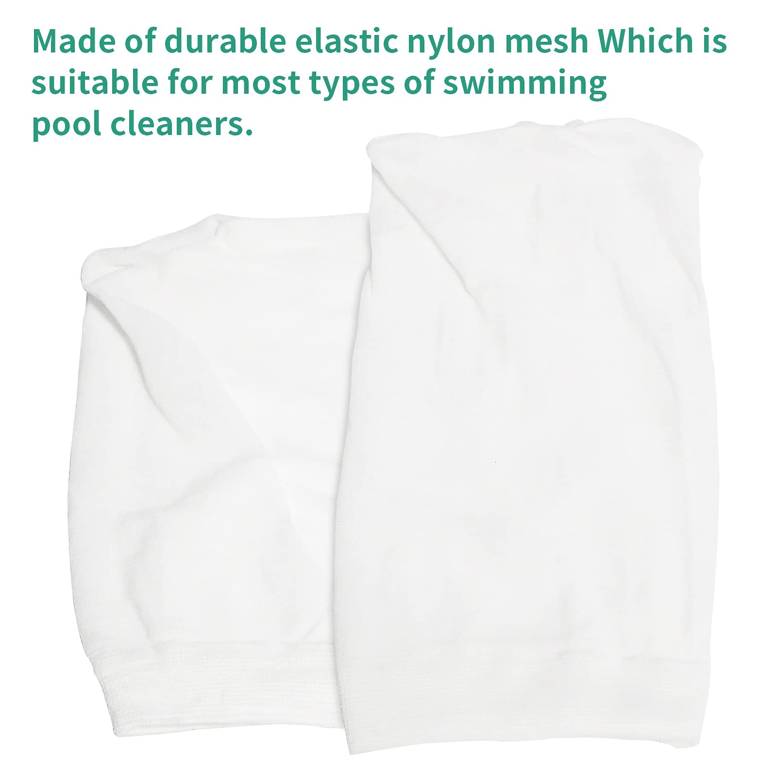 Pool Vacuum Cleaner Micro Filter Bag – about 8.5 inches *4.7 inches, White