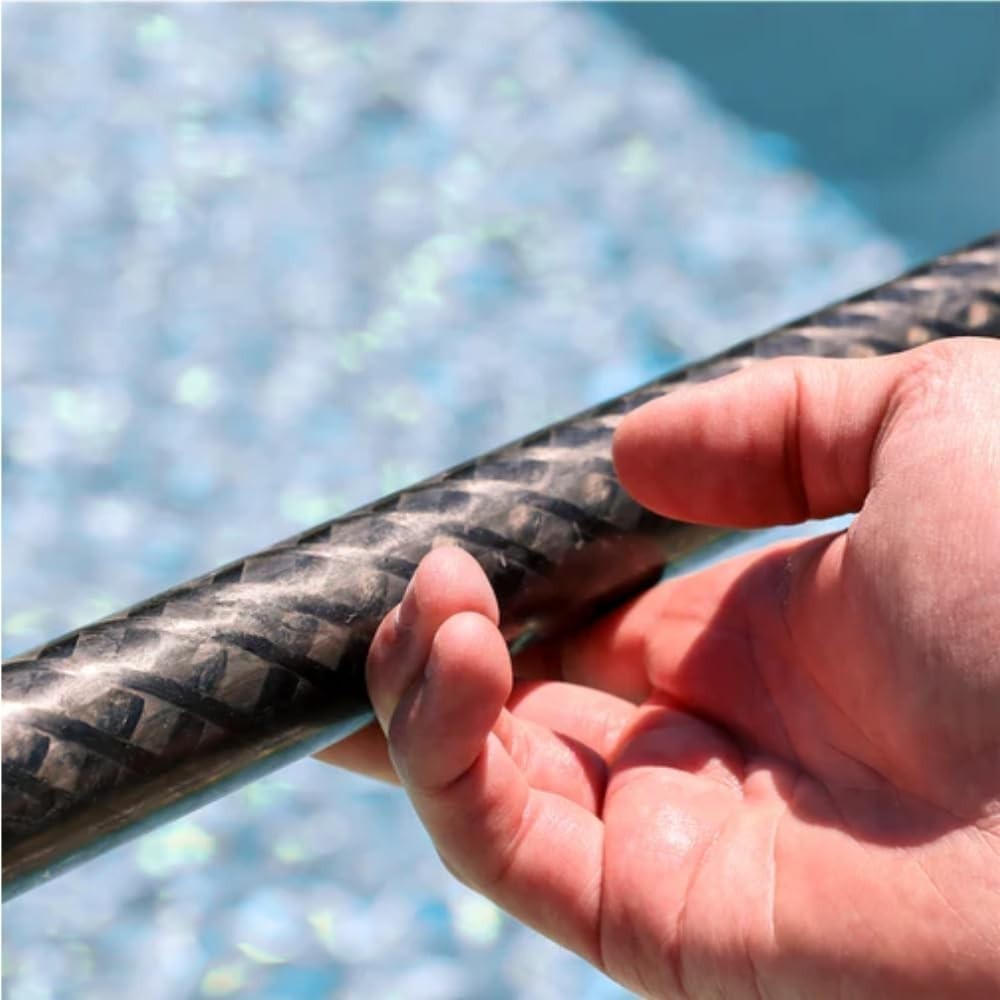 Skimlite CL617L 6 x 17 ft. Carbon Fiber Tele Pool Pole with Stainless Steel Tip