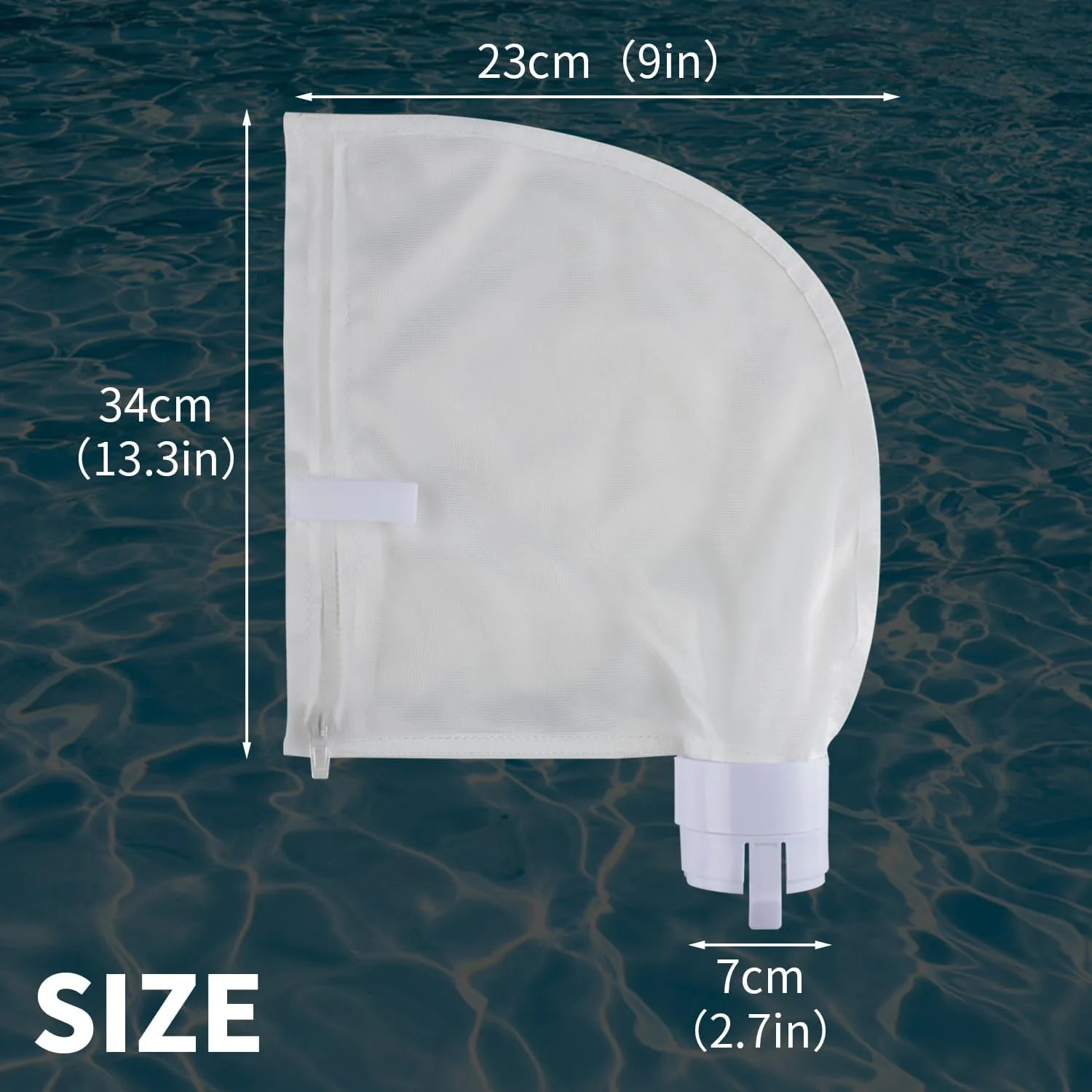 Original Genuine Polaris Pool Cleaner Part All Purpose Bag Replacement Pack of 2