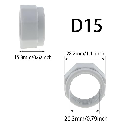 8PCS DGZZI Pool Cleaner Feed Hose Nut – 280, 380, 480, 180