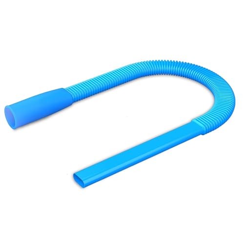 Upgraded Dryer Vent Cleaner: Universal Vacuum Hose 31.5 Inch Blue(only hose）