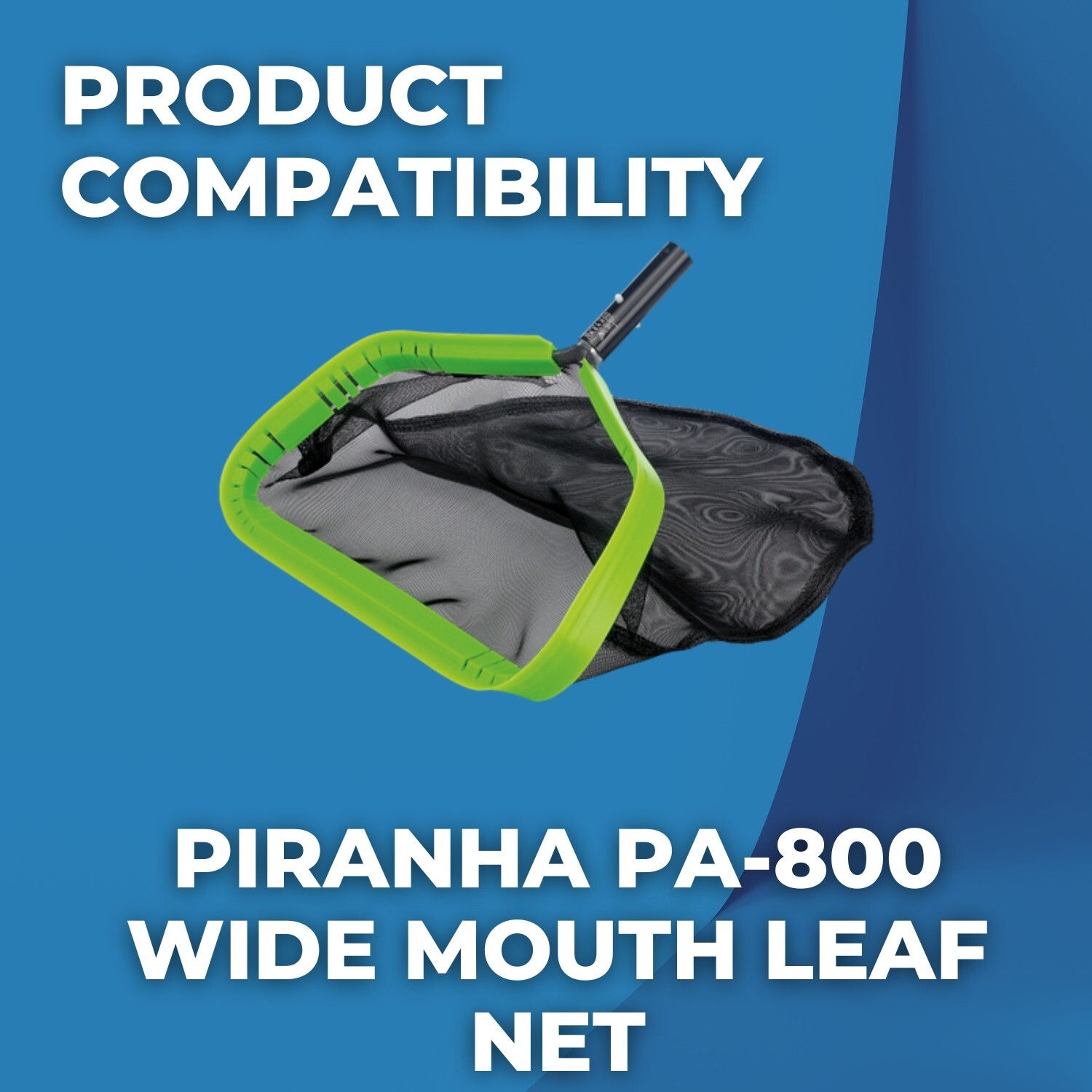 Piranha PA-875 Swimming Pool Leaf Net Wide Mouth Lip for PA-800 Wide Mouth Net