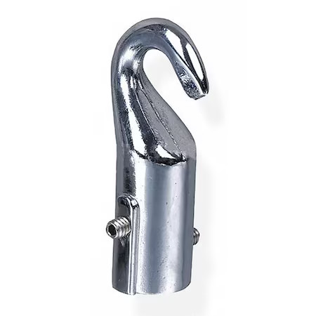 Jed Pool Tools 90-863-H Rope Hook, Ss, 2&Prime; H, 1-1/4&Prime; Dia., Pk2