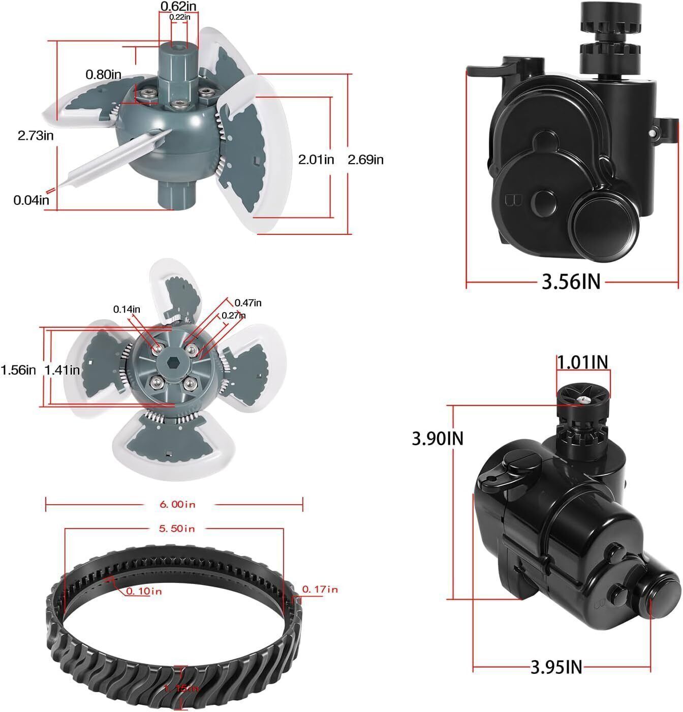 Tune Up Rebuild Kit R0796200 for Zodiac Baracuda MX8/MX8 Elite Pool Cleaners