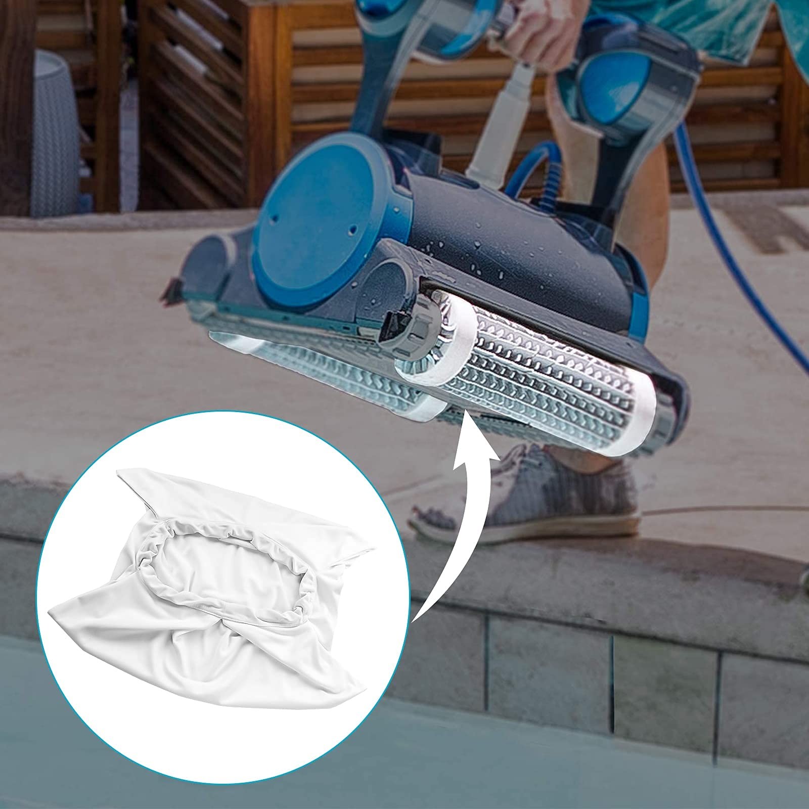 Dolphin Pool Cleaner Replacement Parts & 70 Micron Filter Bag