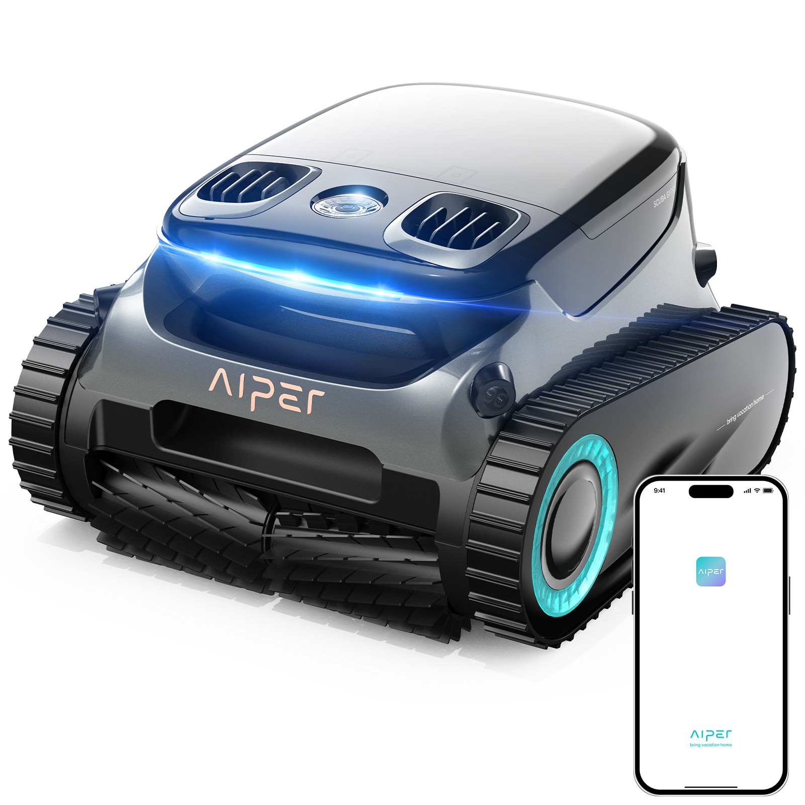 AIPER S1 pro Pool Cleaner Robotic Pool Vacuum for All Types Pools
