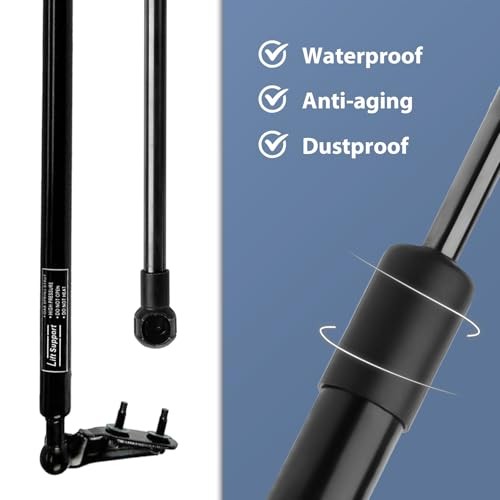PM4021LR Tailgate Struts for Subaru Crosstrek 2018-2023 2.0L 2.5L Bracket