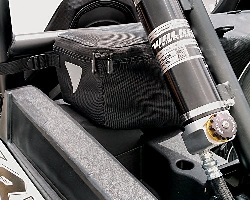 UTV Rear Cargo Bag Fits Most Polaris RZR Models One Size Black