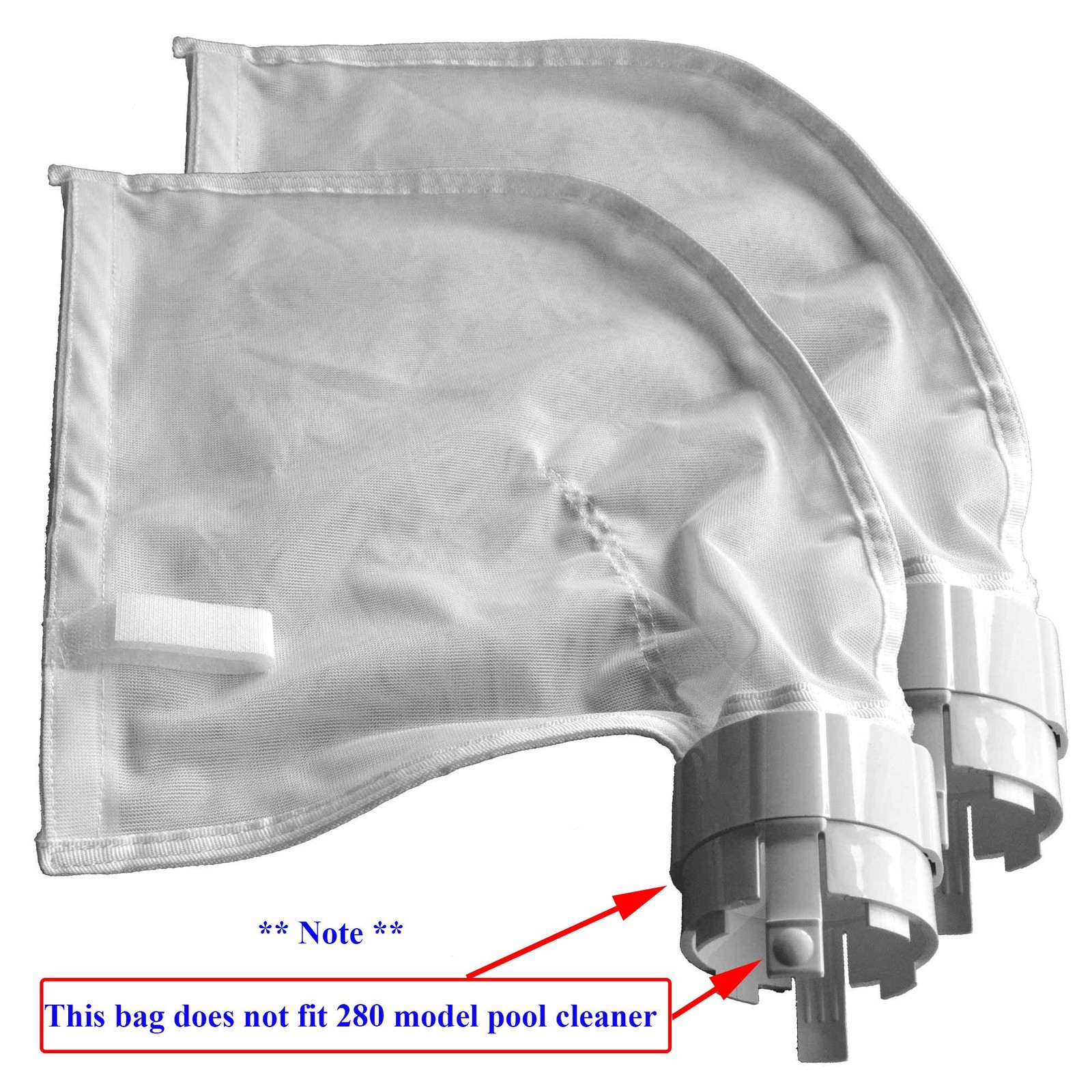 All Purpose Pool Cleaner Replacement Bag Fits 360 380 Closure 2 Pack