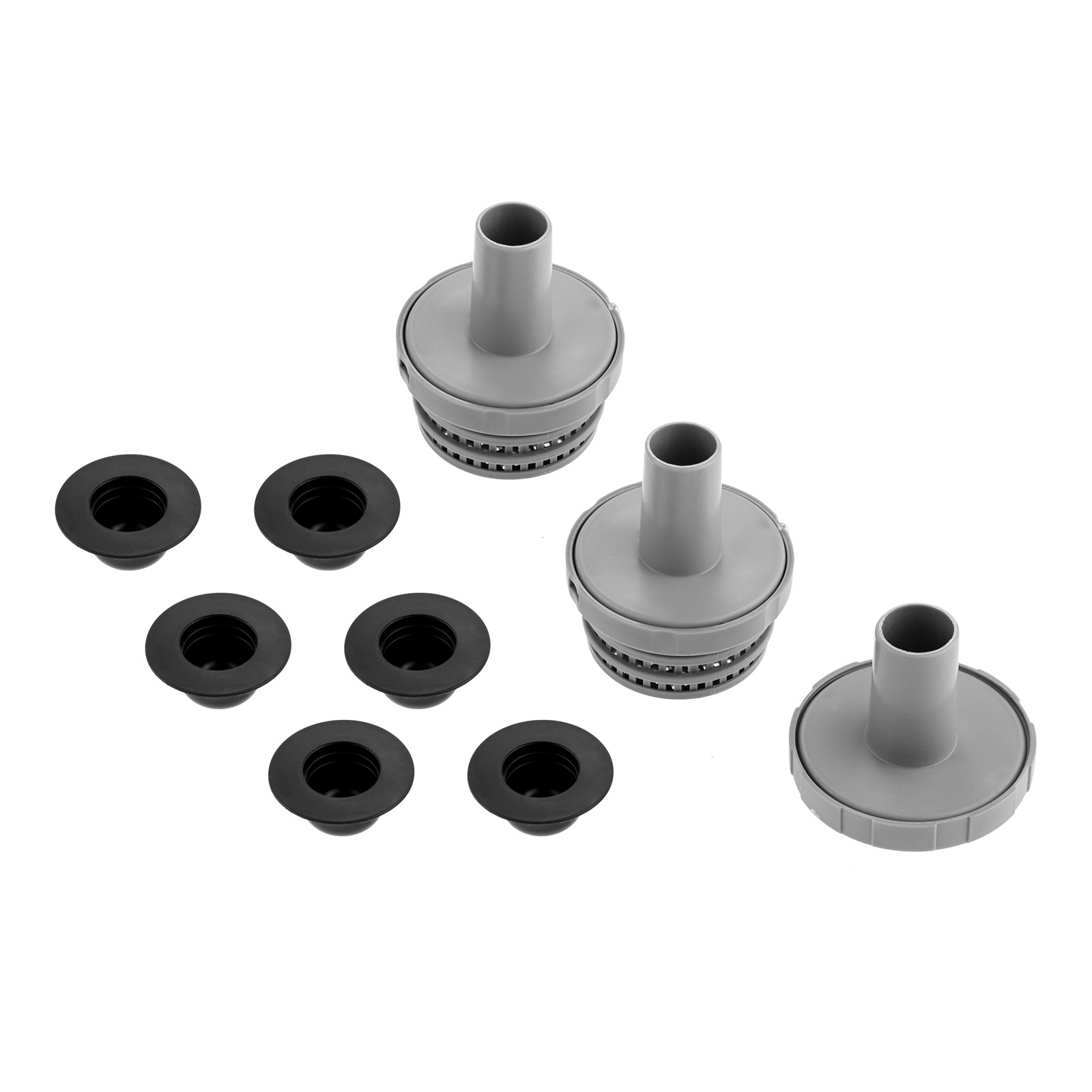 Pool Connectors Inlet Nozzle Kit with 1.25In Fittings for Intex Pool Part 25022E