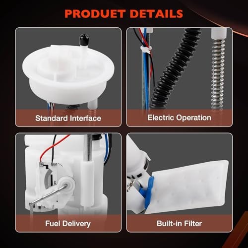 2205502 Fuel Pump Assembly Compatible with 2014-2019 Polaris RZR ATV 47-1001
