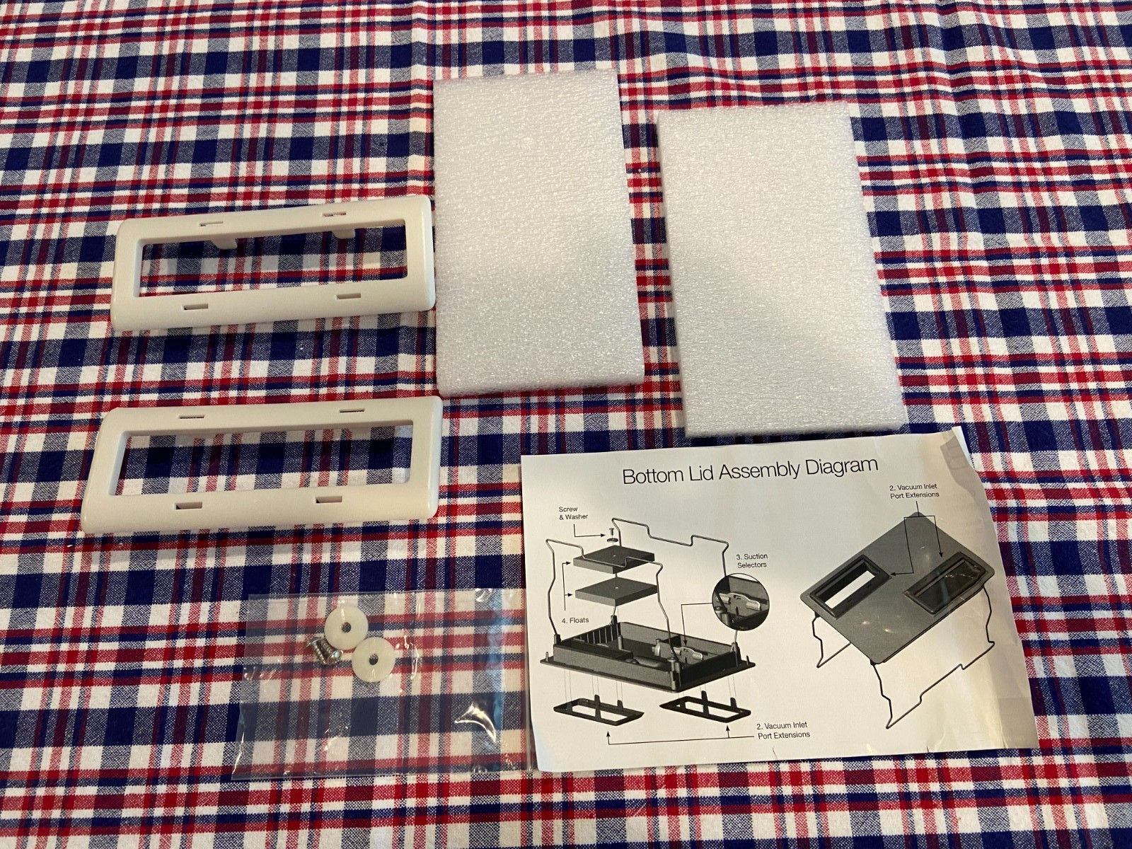 AQUA PRODUCTS AQUABOT BOTTOM LID ASSEMBLY PARTS