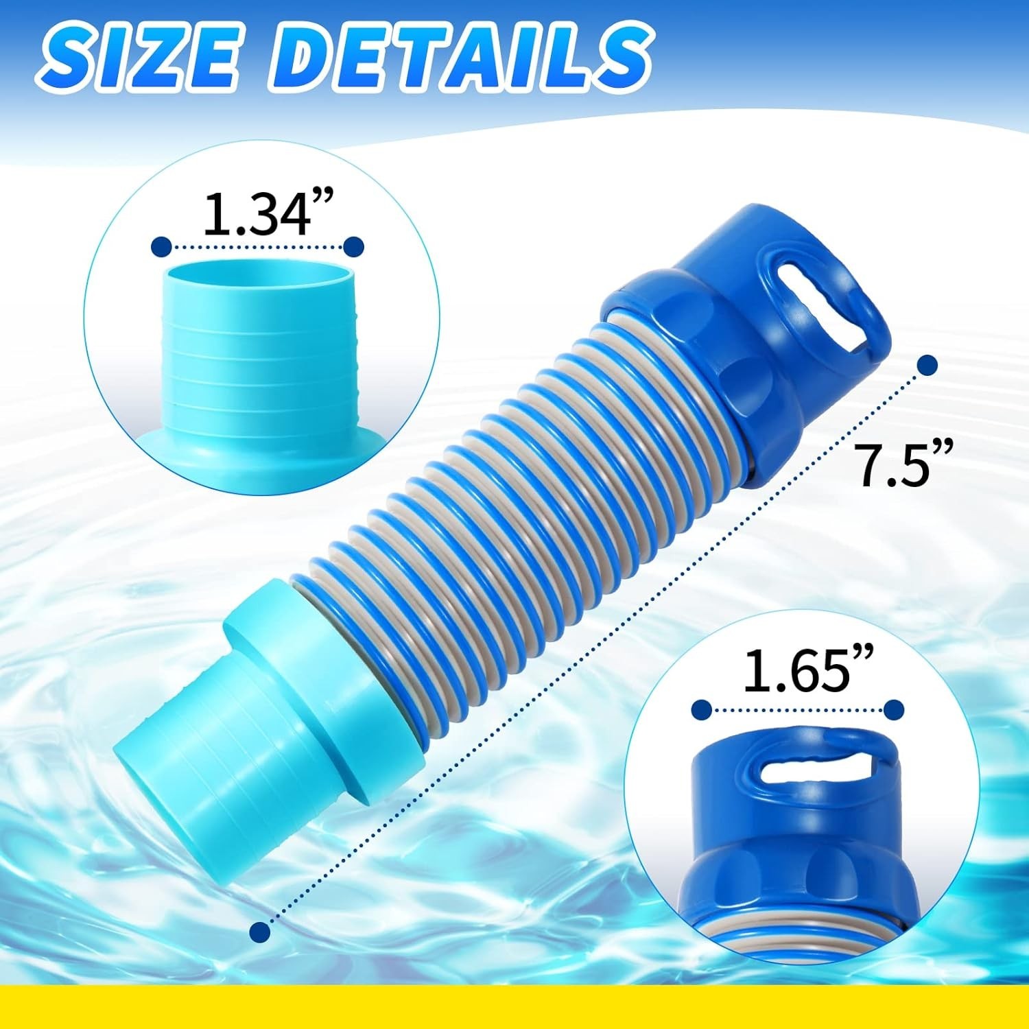 X77094 Pool Vacuum Hose Adapter for Zodiac Mx8 Mx6 Pool Systems Suction Adapt…