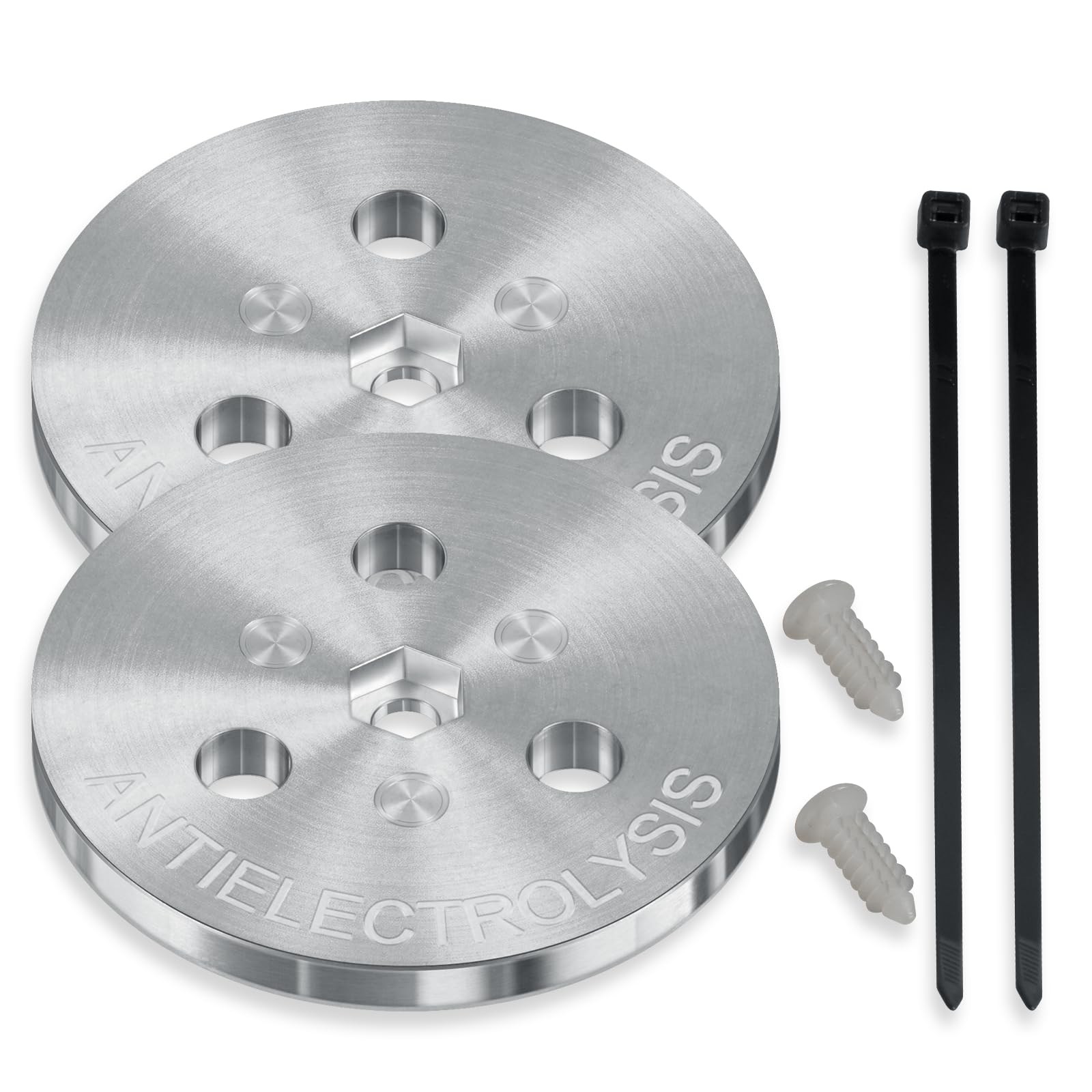2PCS Pool Skimmer Zinc Anode Weight – Anti-Electrolysis Sacrificial Anode for…