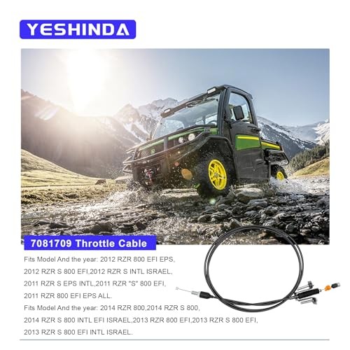 7081709 Throttle Cable Fit for Polaris RZR 800 RZR 800 S 2011 2012 2013 2014