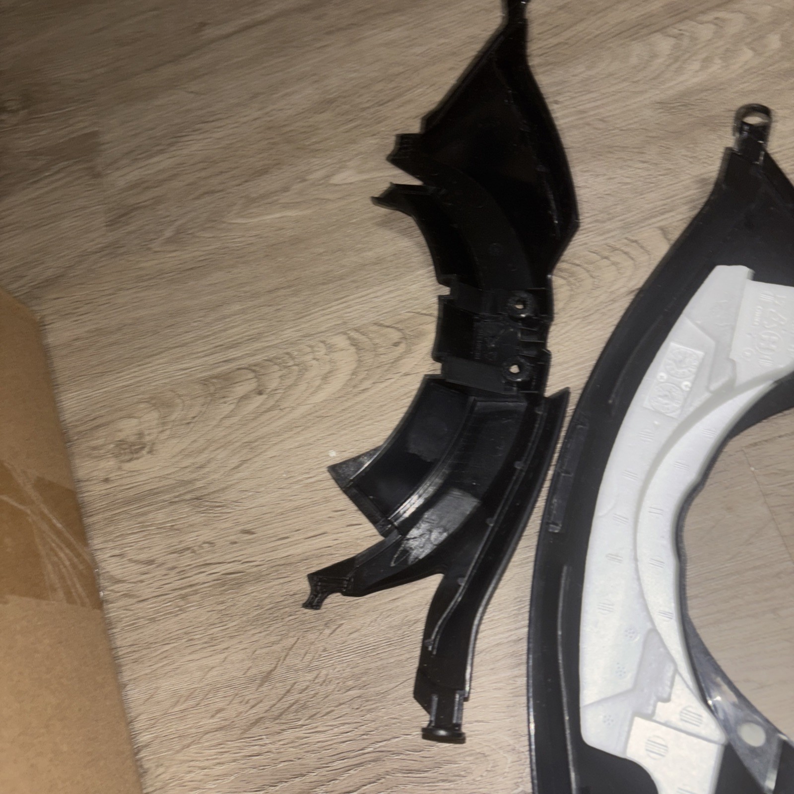 Hayward AquaVac 650 Black Shell Motor Cover Front And Rear Rcx361318236 Good