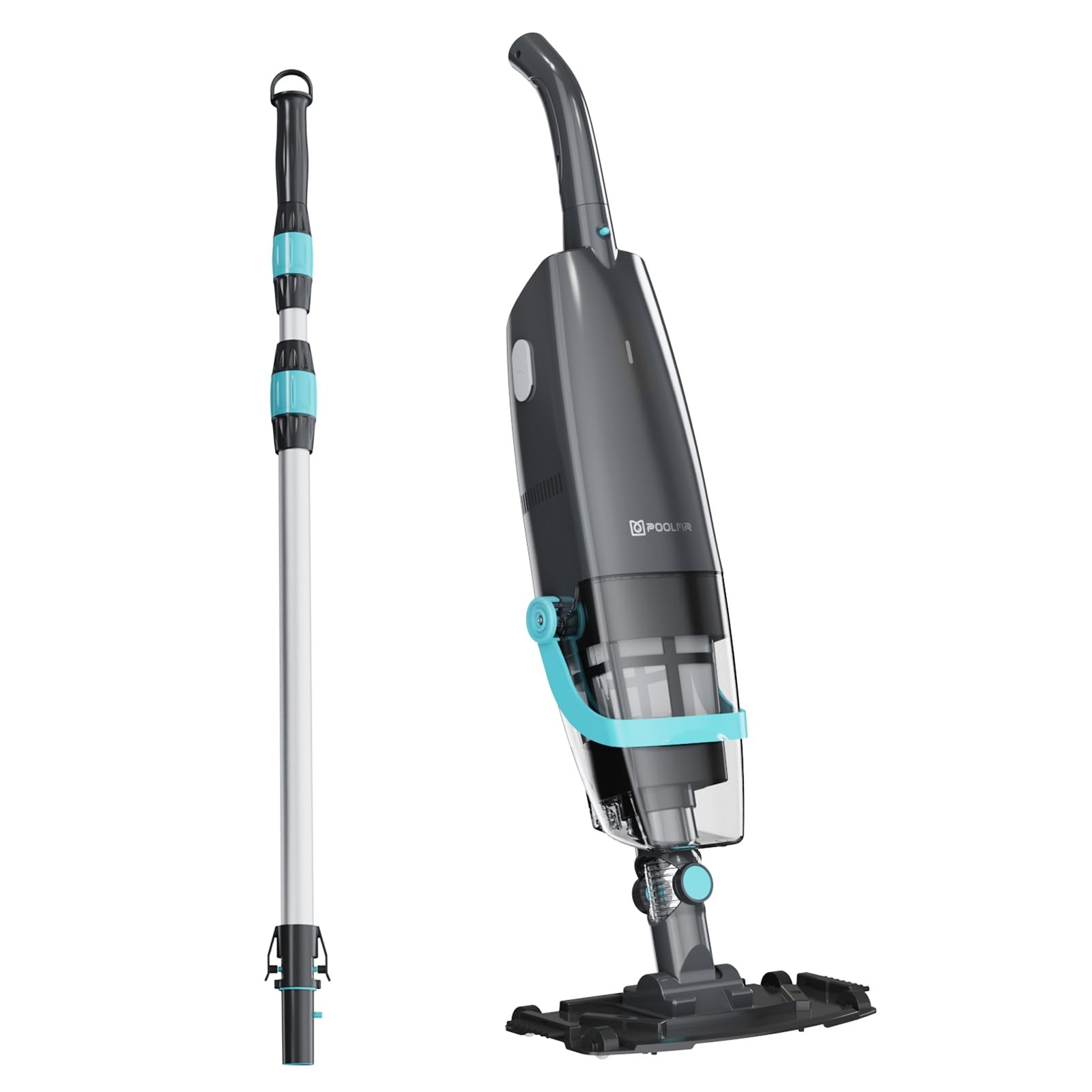 Cordless Handheld Pool Vacuum, Rechargeable Pool Cleaner with 18.5 Gal/Min Su…