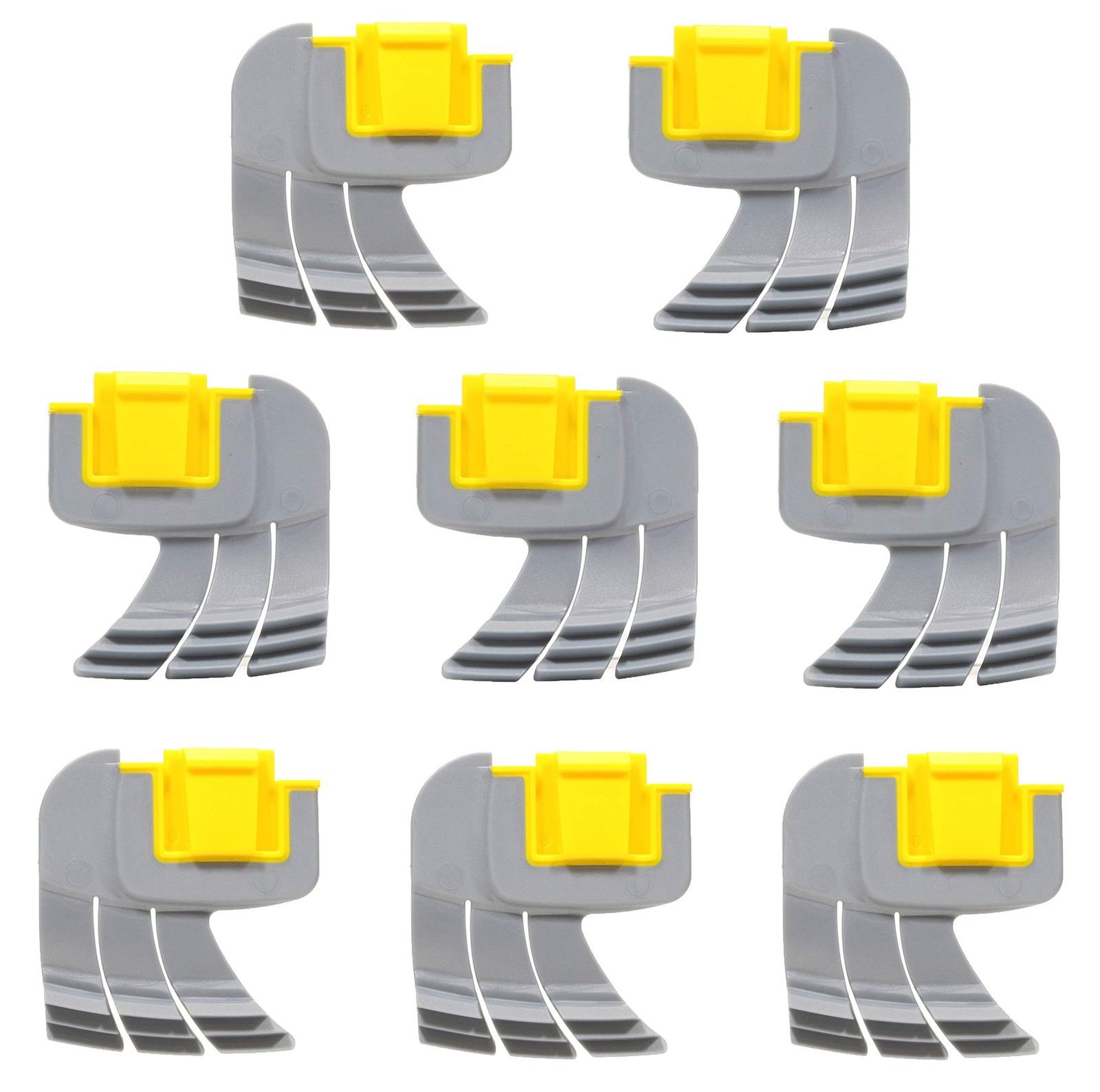8 PK Cyclonic Scrubbing Brush R0714400 For Zodiac MX8 MX6 Elite Pool Cleaner