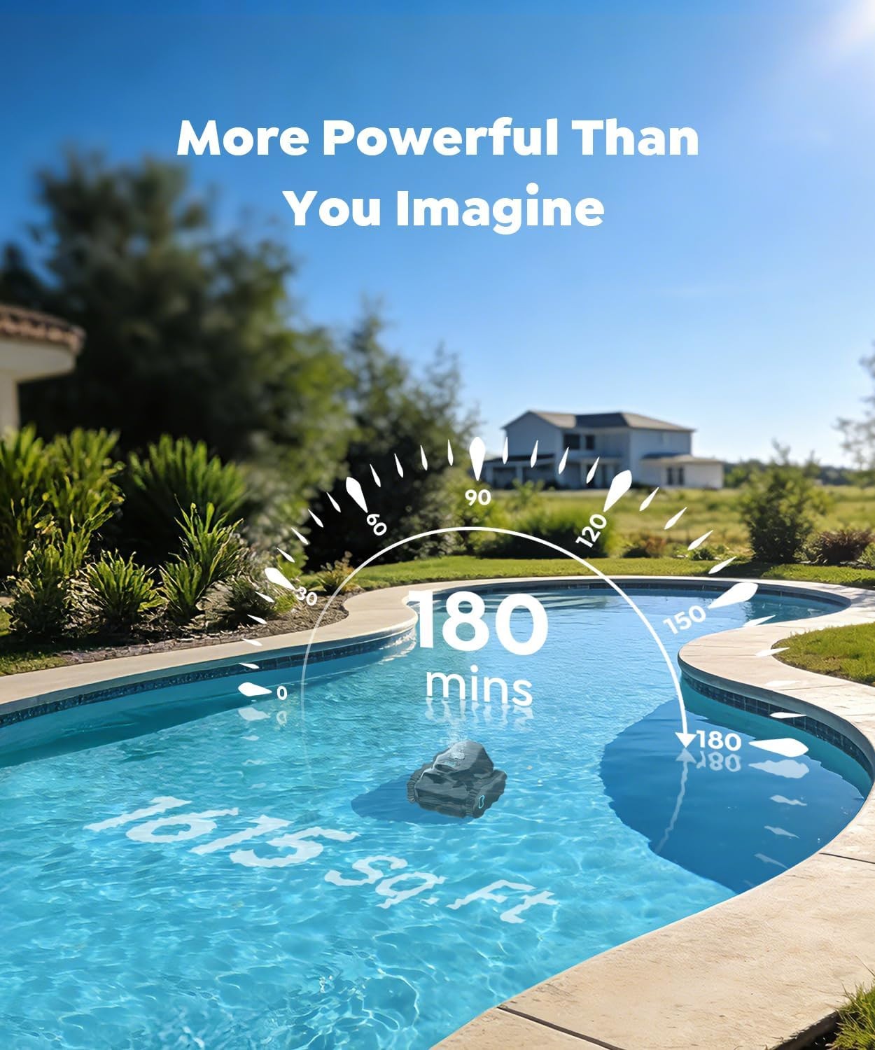 TALOSBO C1 Cordless Robotic Pool Vacuum Cleaner