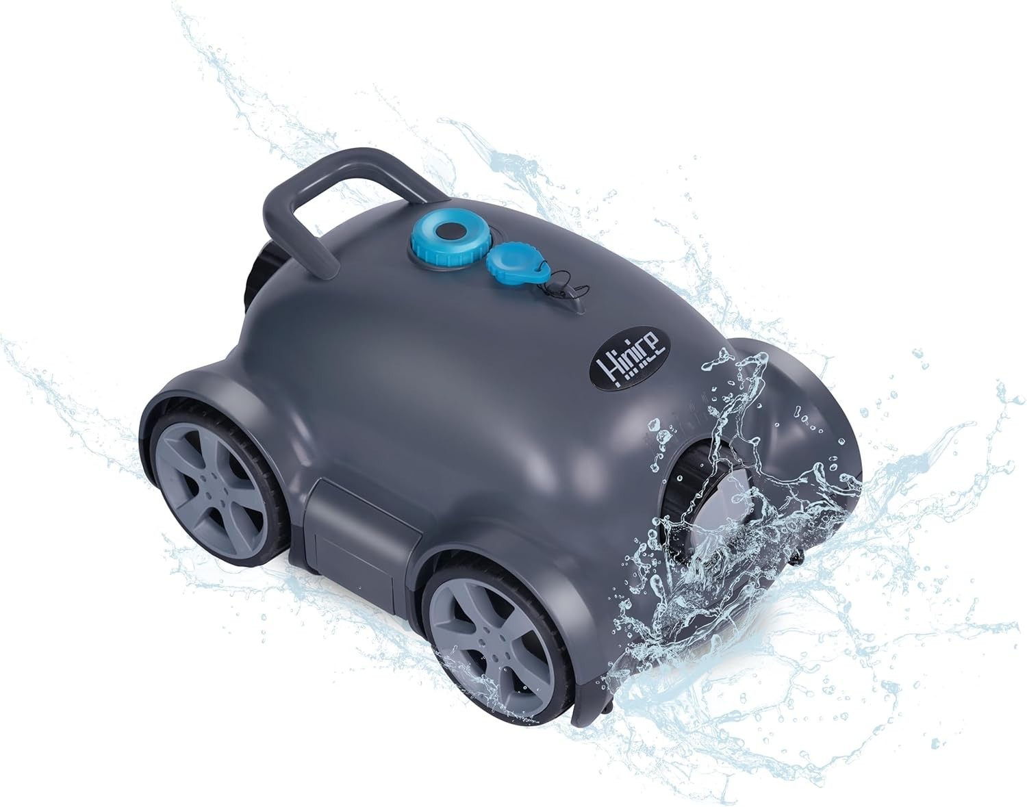 Portable Robotic Pool Vacuum: Deep Cleaning for In-Ground & Above Ground Pools