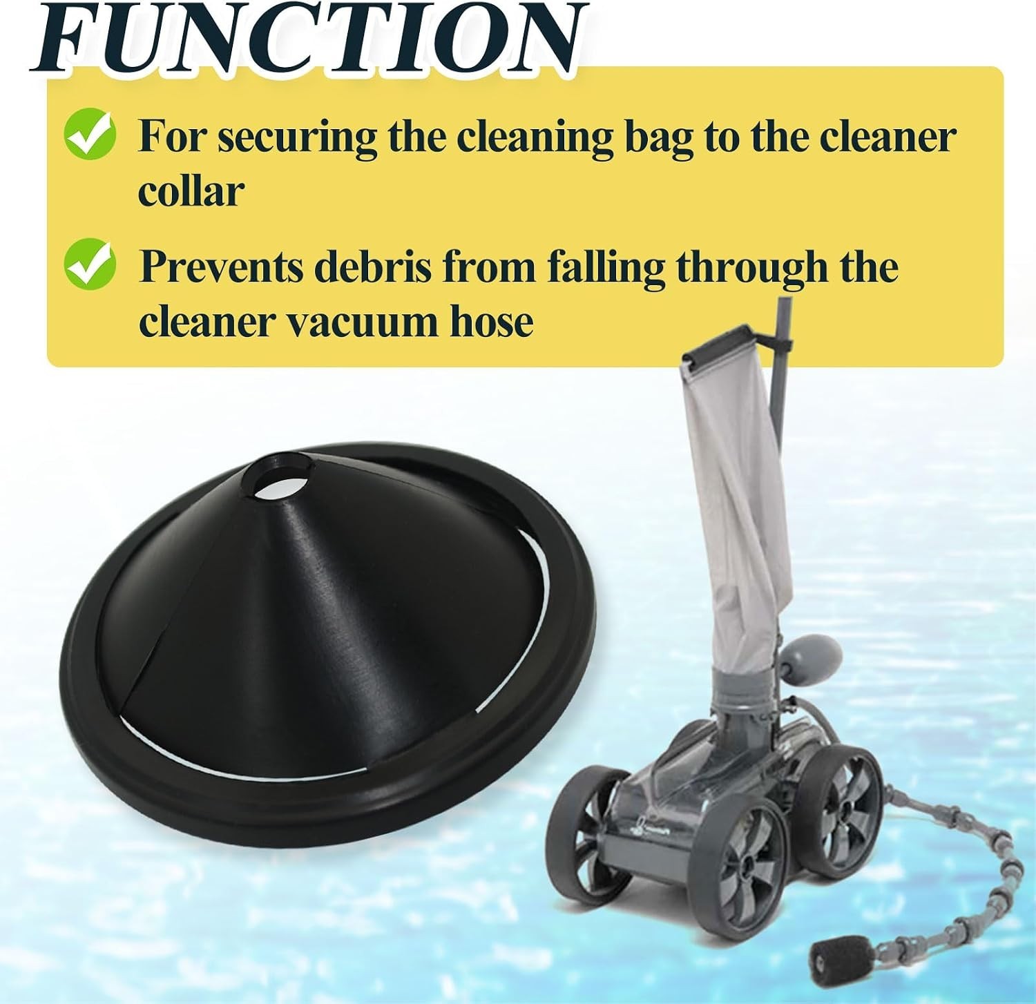 4Pcs Debris Valve Replacement for Automatic Pool and Spa Cleaner, Rubber Flap…