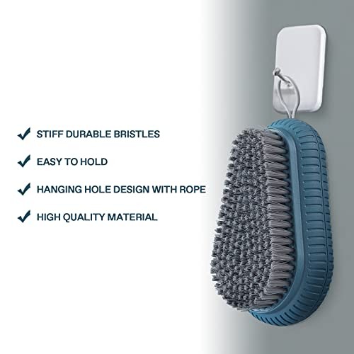 Blue Heavy Duty Nail Brush Fingernail Scrub Brush – Stiff Hand Wash – Heavy Duty