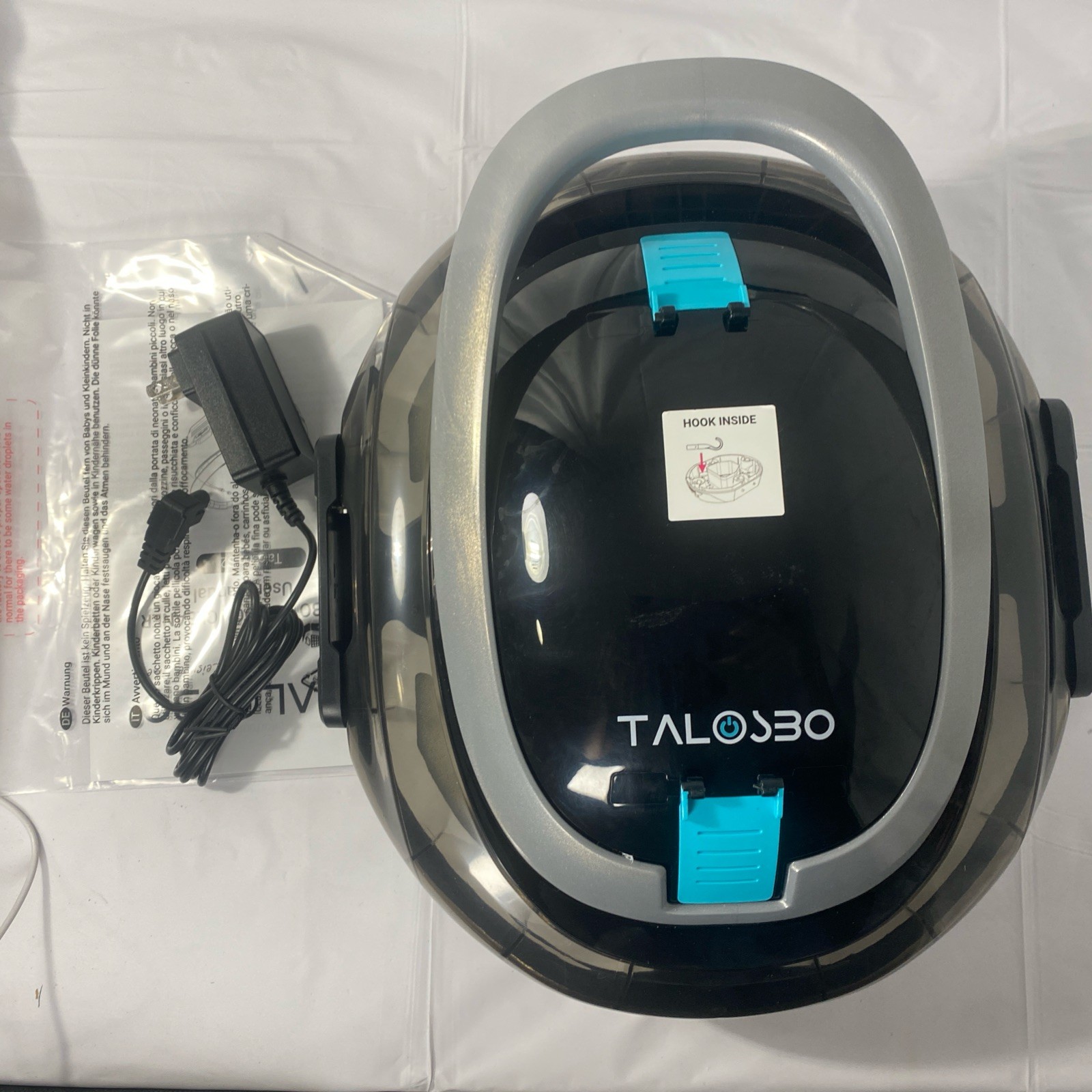 S2 Robotic Pool Cleaner – Dual-Layer Filtration, 90-Min Runtime, Powerful Cordle