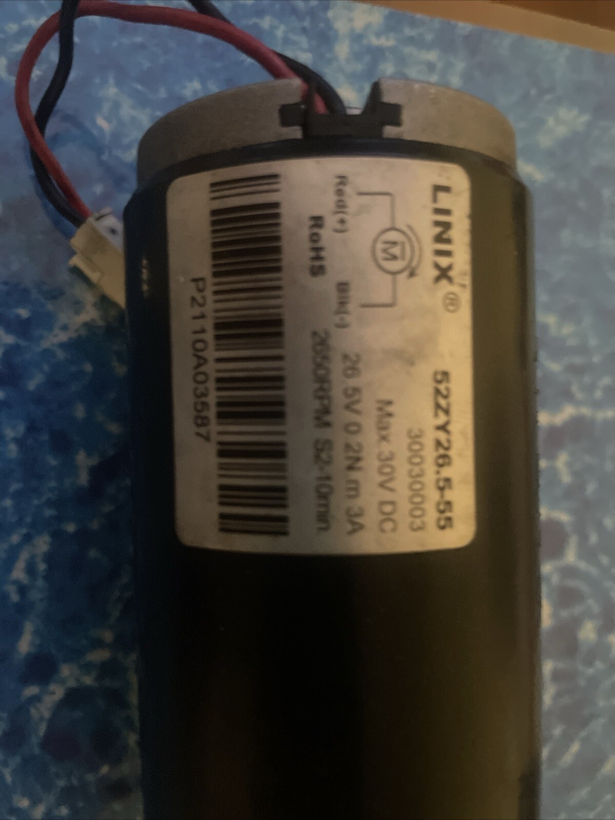REBUILT 1 YEARw POLARIS Zodiac Linix IMPELLER Pump Motor Robot 52ZY26.5-55