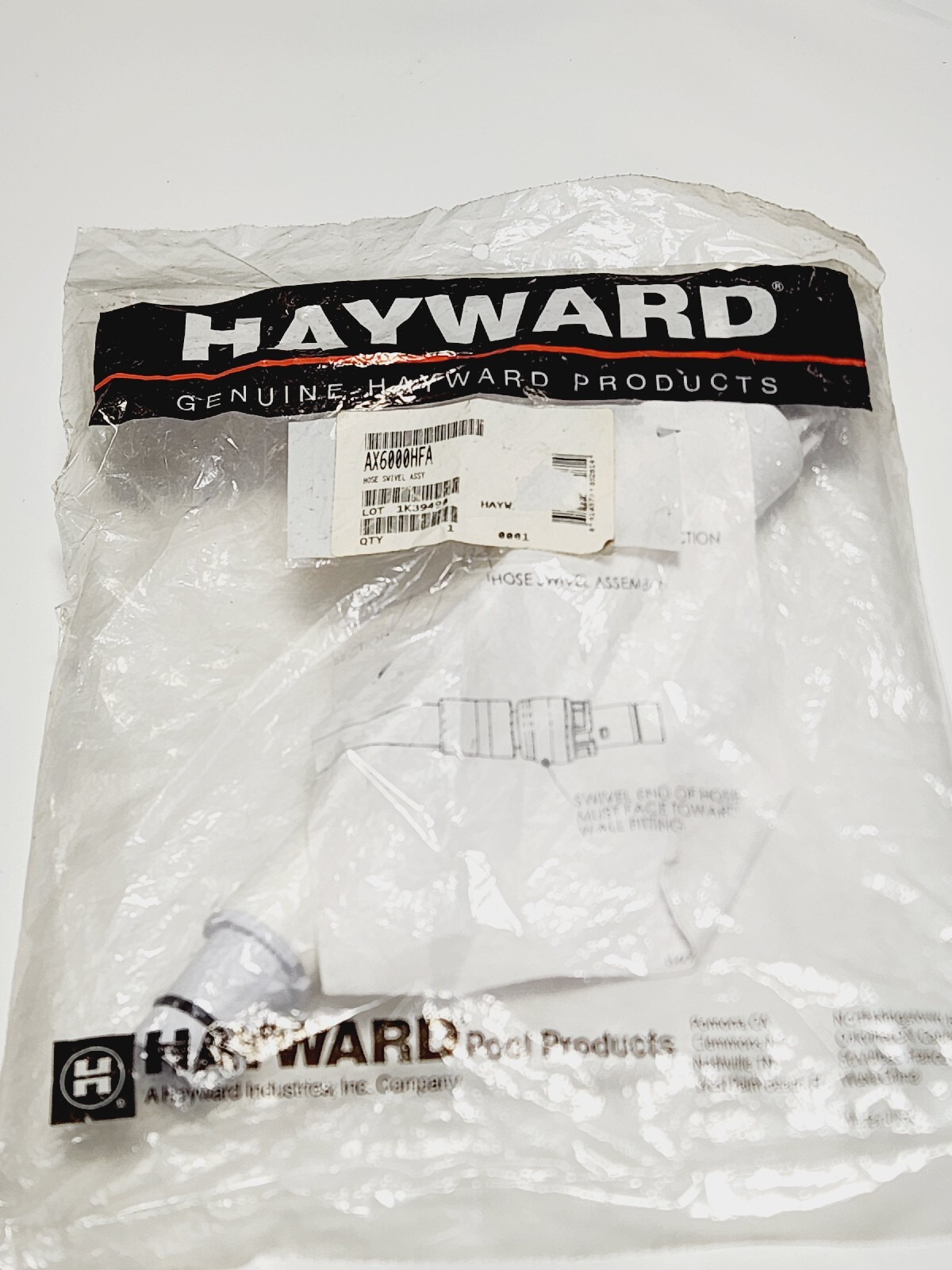 hayward ax6000hfa hose swivel assembly