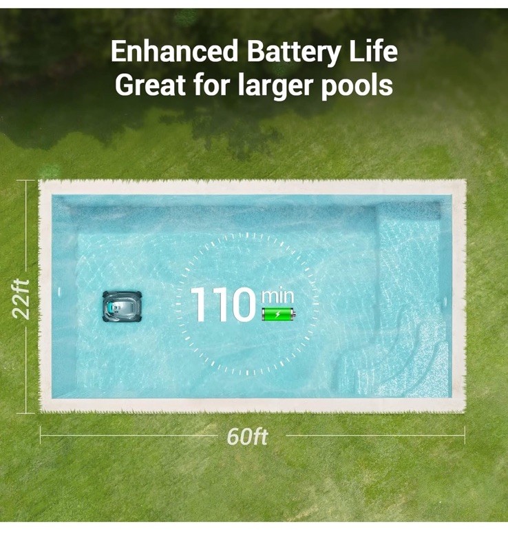 💧Aiper Seagull Plus Cordless Robotic Pool Cleaner Brand New 110 Min. Run Time