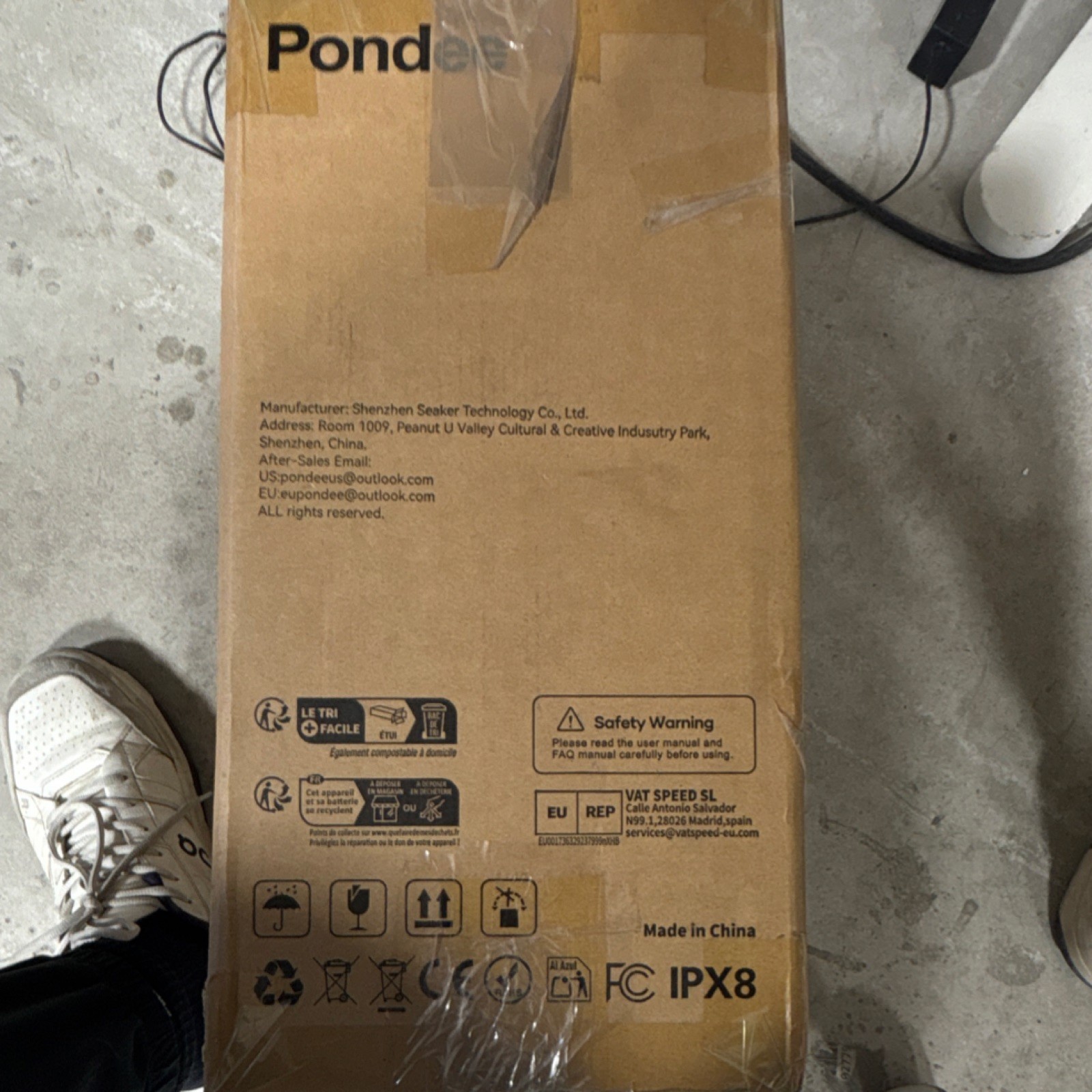 Pondee WaveRobo X1 Cordless Robotic Pool Cleaner, Powerful Suction, IPX8