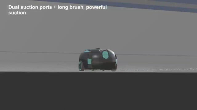 Robotic Pool Cleaner Cordless Dual Suction 5200mAh Battery 130 Min Auto Park