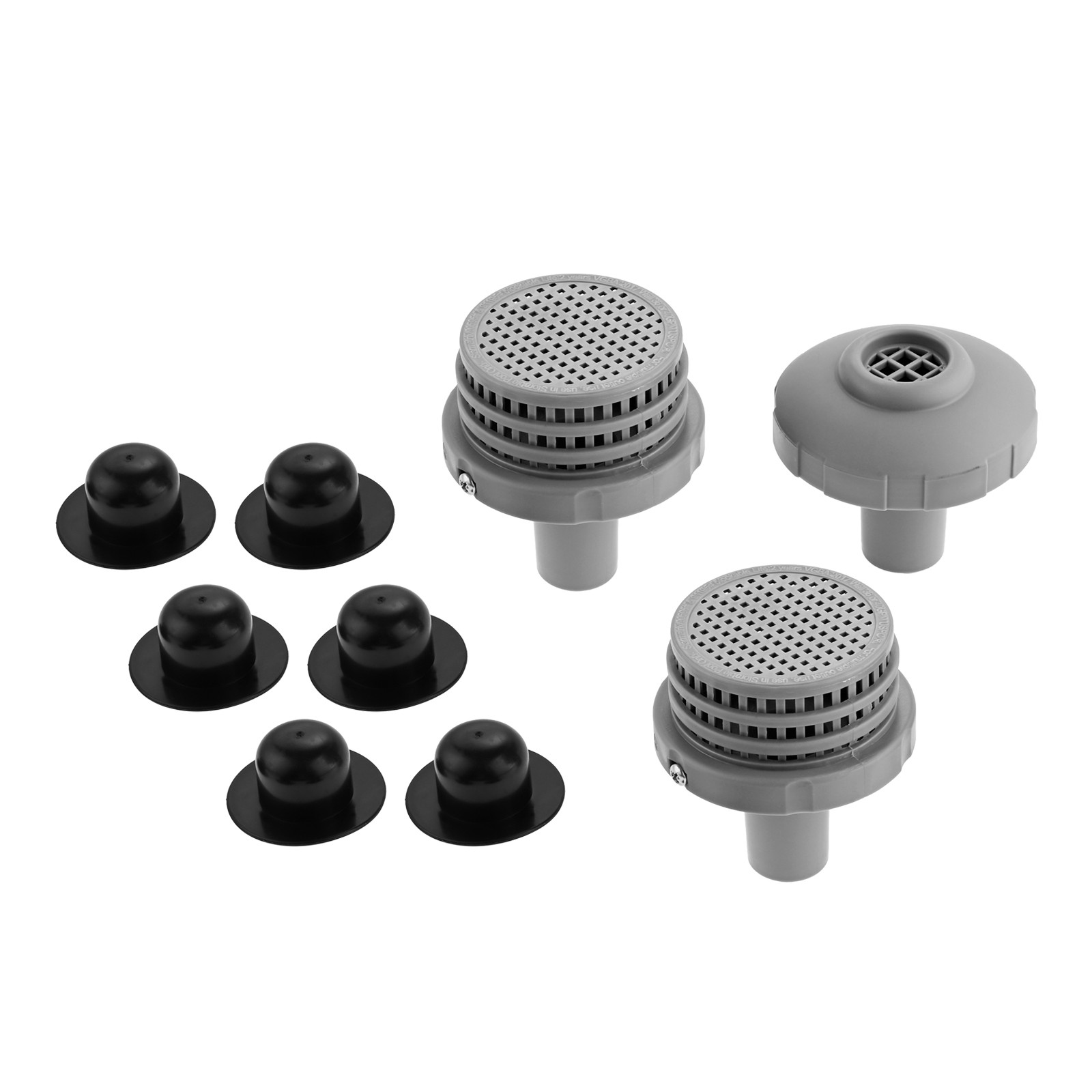 Pool Connectors Inlet Nozzle Kit with 1.25In Fittings for Intex Pool Part 25022E