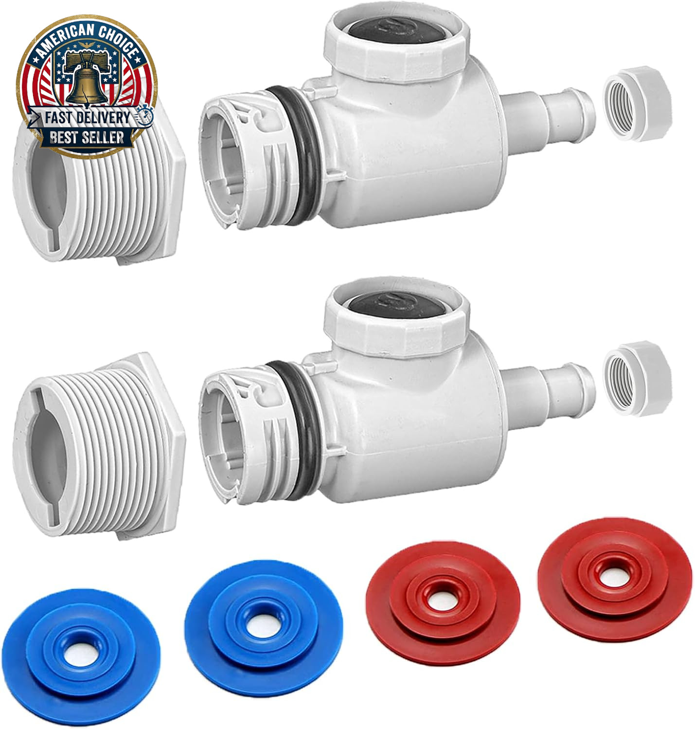 Universal Wall Fitting UWF Connector Assembly 9-100-9001/Wall Fitting Complete E