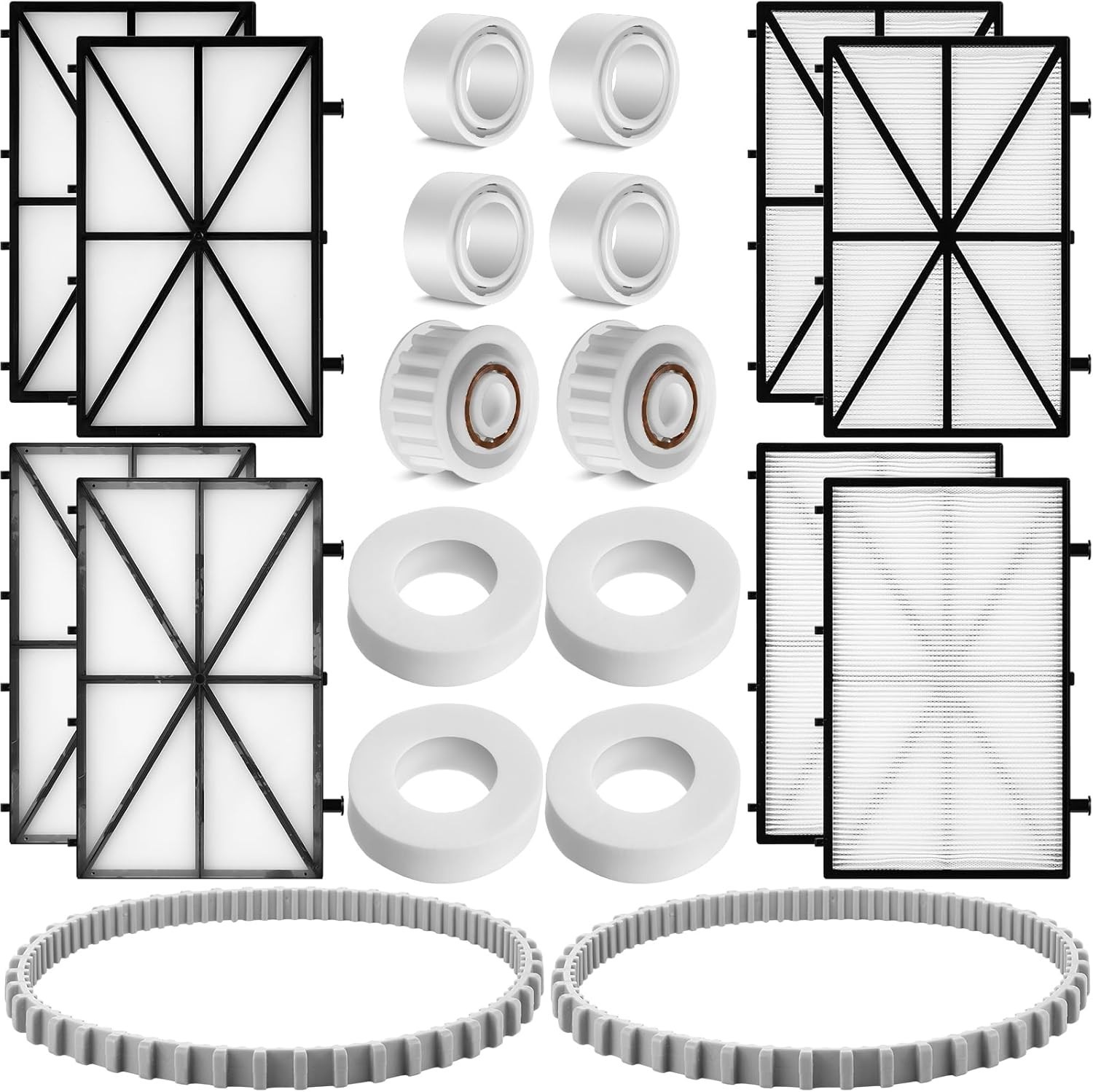 High-Efficiency 20 Pcs Pool Cleaner Accessory Set – Easy Installation Guaranteed