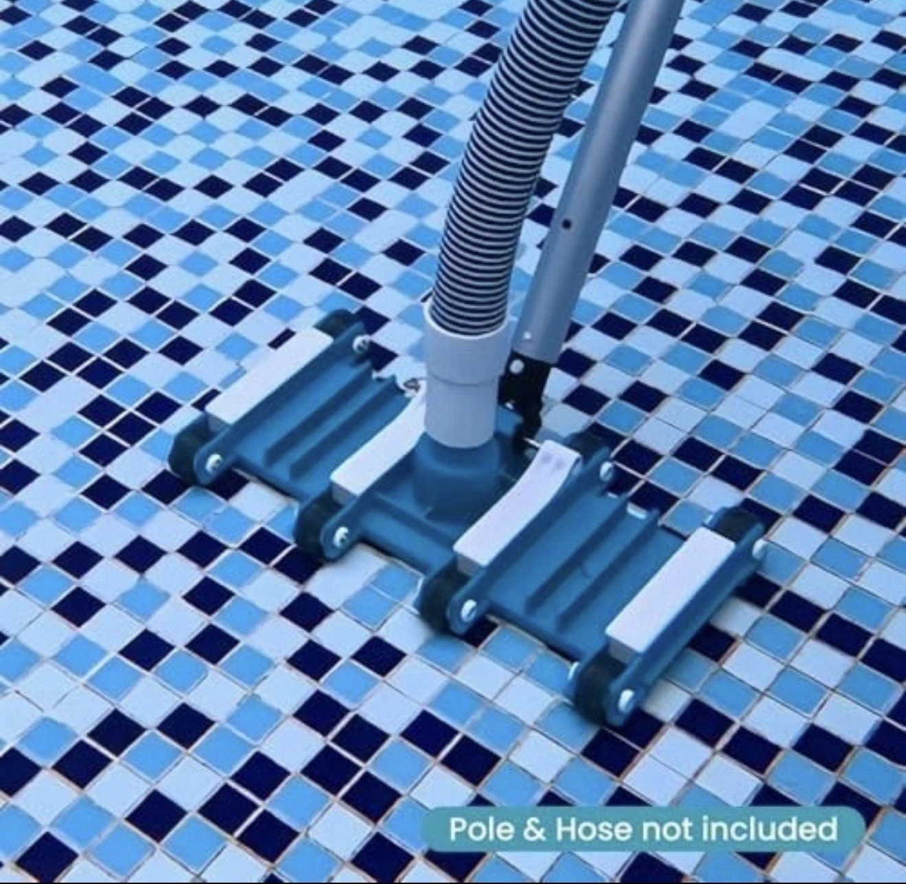Poolehale 14&Prime; Flexible Pool Vacuum Head with Wheels for Inground & Above Ground