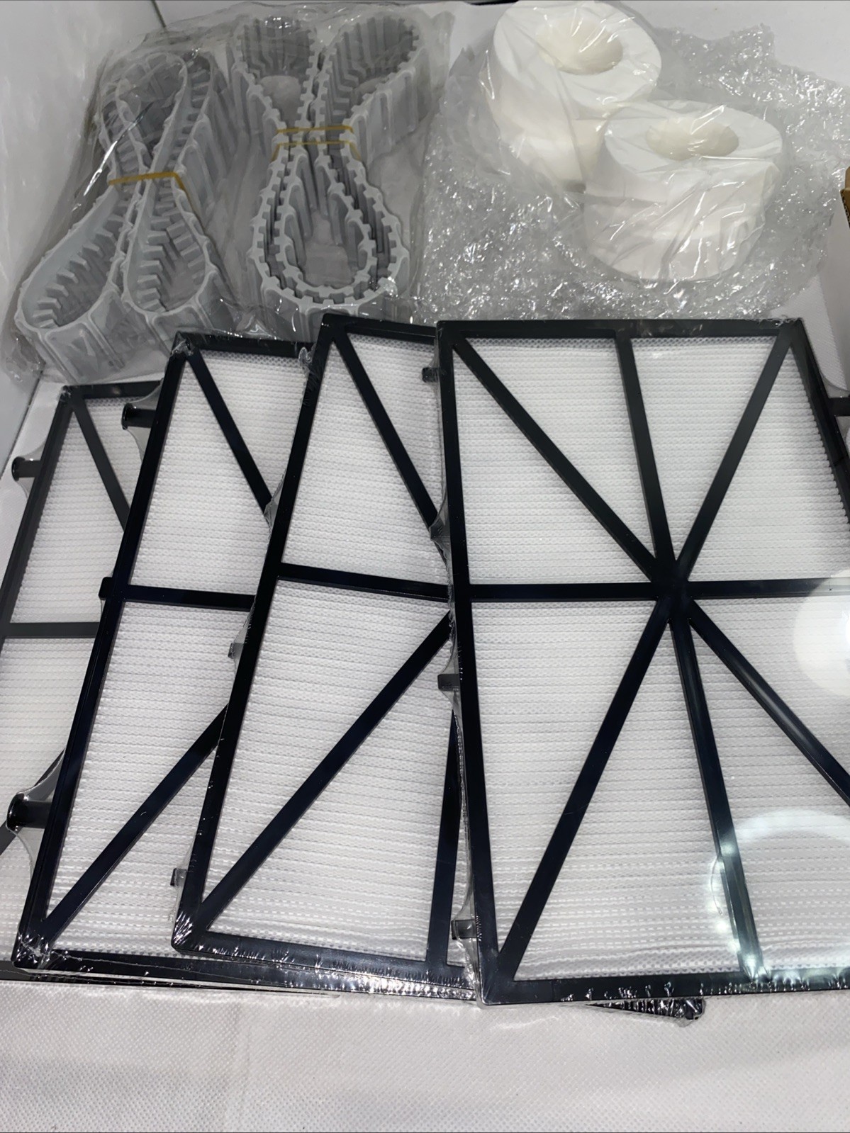 NEW- 12 Pcs Pool Cleaner Parts Accessories Compatible with 6101611 + 4 Filters