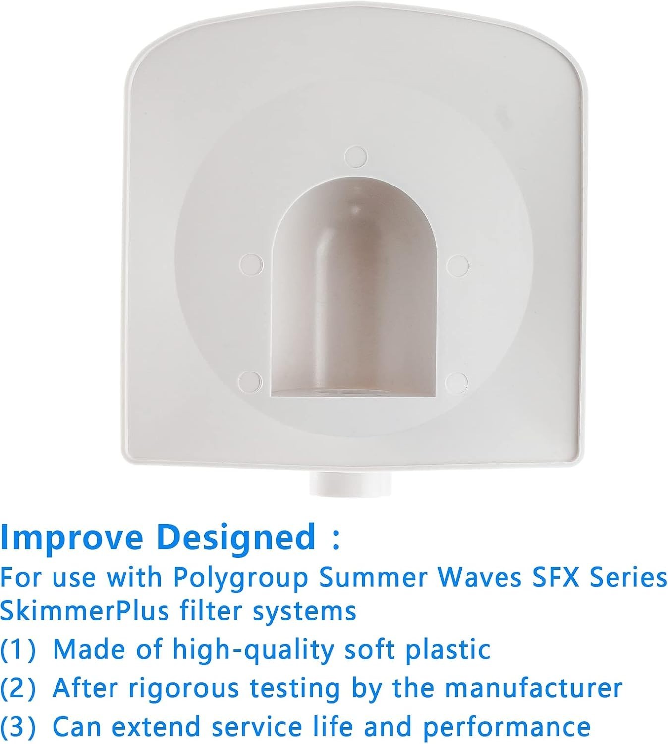 SFX Pool Vacuum Plate Adapter for Summer Waves P58PP1955W05 – Easy Install