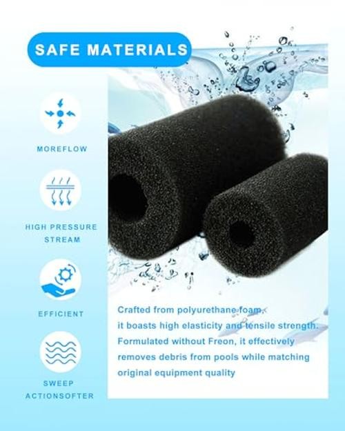 15 Pack Polaris Tail Scrubber, Pool Hose Scrubbers, Sweep Hose