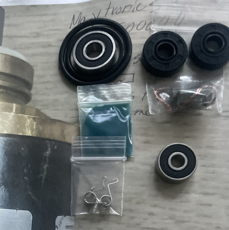 REBUILD KIT DOLPHIN IMPELLER MOTOR SEAL BEARING Puller Spring 63zy100-18 5500044