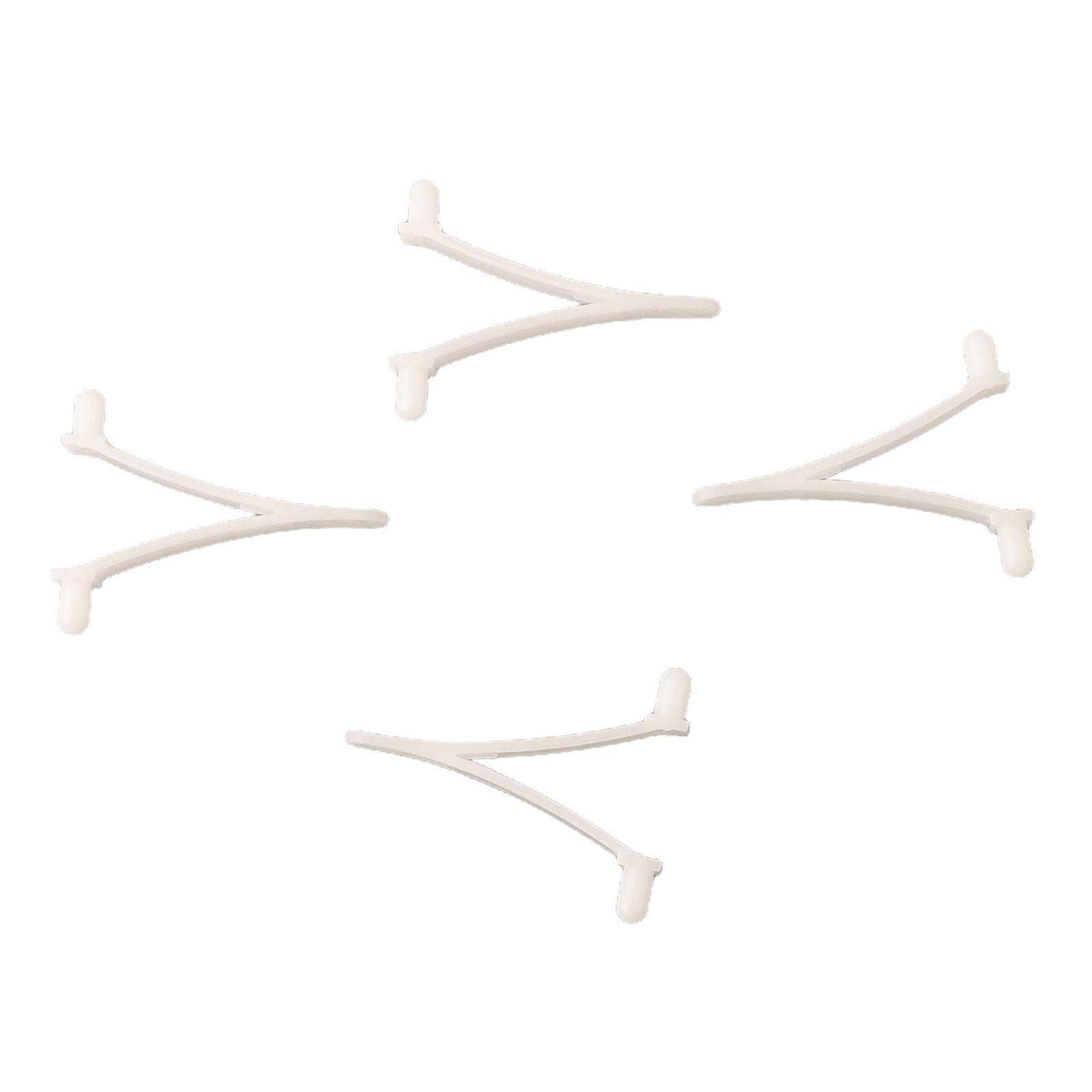 4 Pcs V-shaped Wishbone Spring Clip For Swimming Pool Telescopic Poles Tools