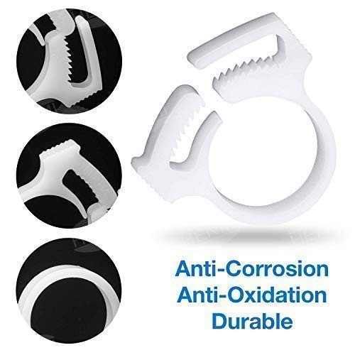 6 PCS Sweep Hose Attachment Clamp Clasp Replacement Pool Hose