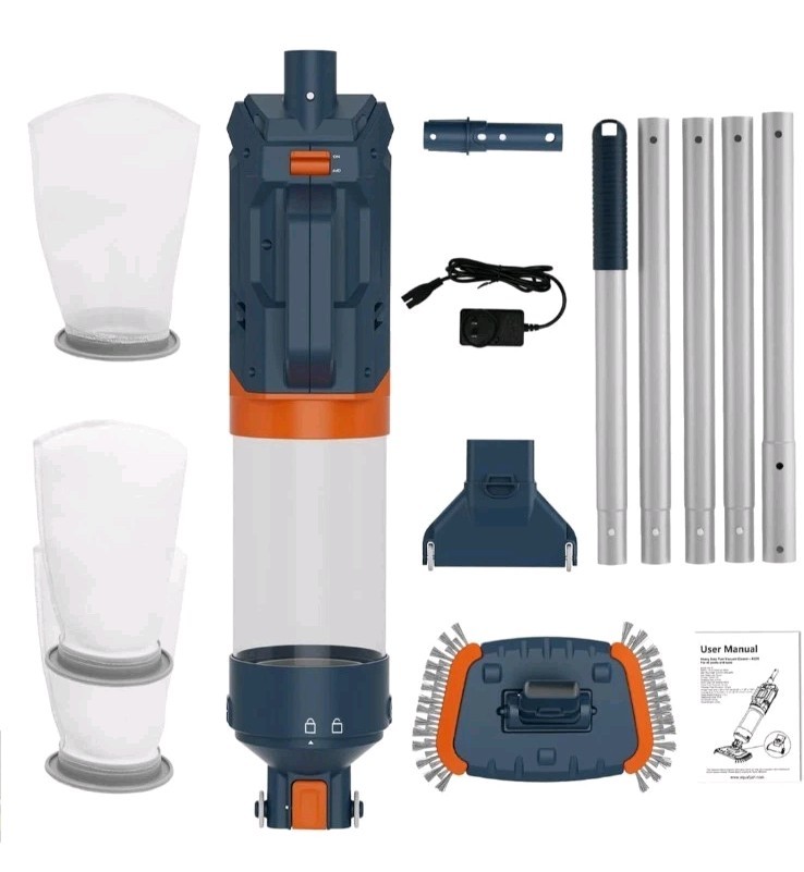POOL BLASTER POWERFULL SUCTION Centennial Cordless Pool Spa Vacuum Handheld NEW
