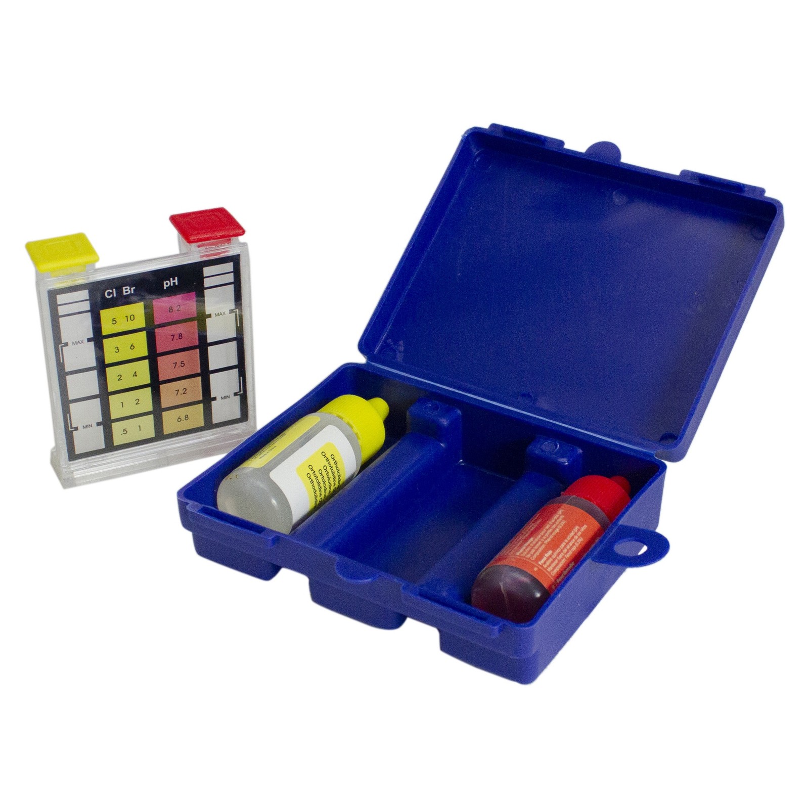 Pool Central 7-Piece Blue and White Pool Maintenance Kit