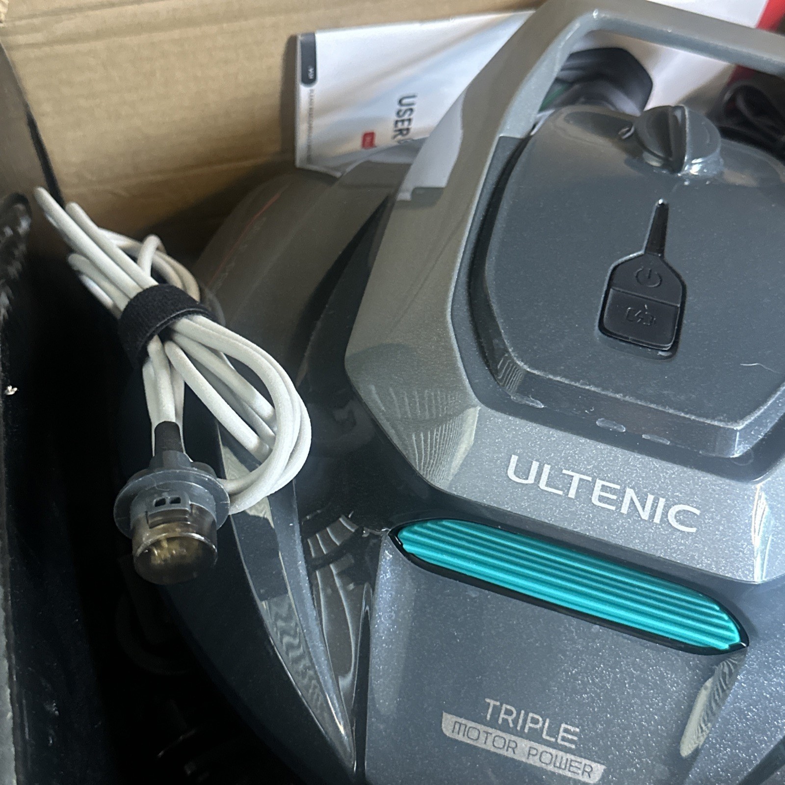 Ultenic Robotic Pool Cleaner Pooleco 10 Cordless 3-Motor Automatic Vacuum 850 ft