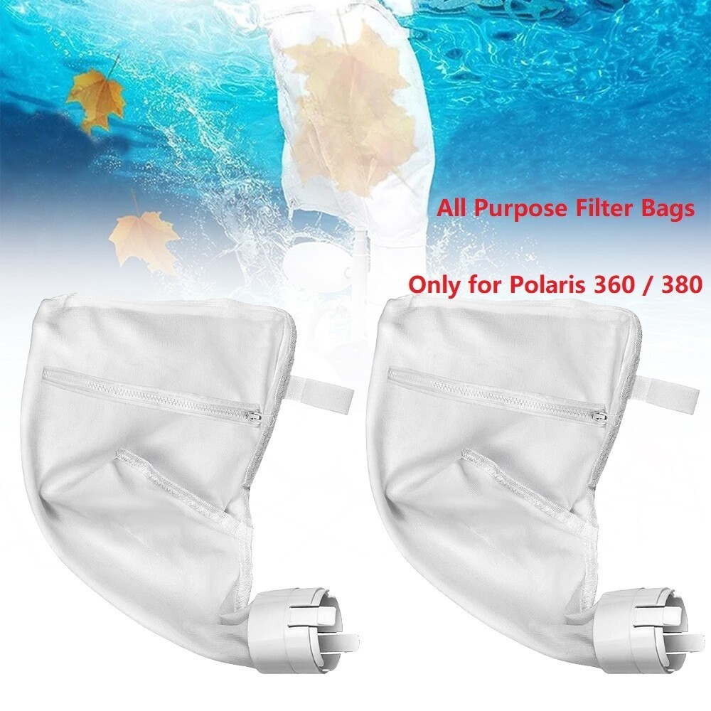 2/4Pack Pool Cleaner Bags All Purpose Filter Bag Replacement for Polaris 260 480