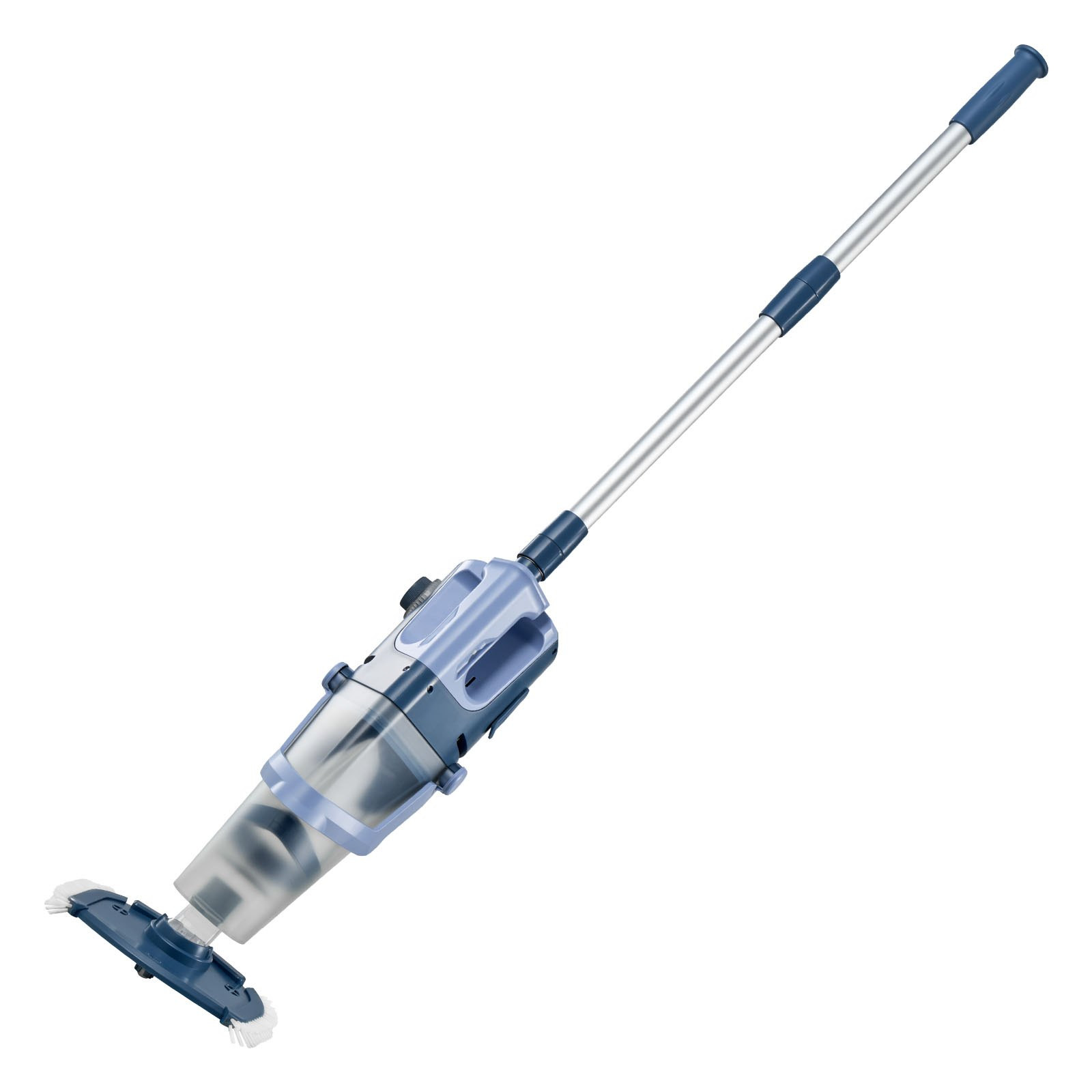 Cordless Pool Vacuum 26 GPM Rechargeable Spa Hot Tub Cleaner w/ Extension Pole