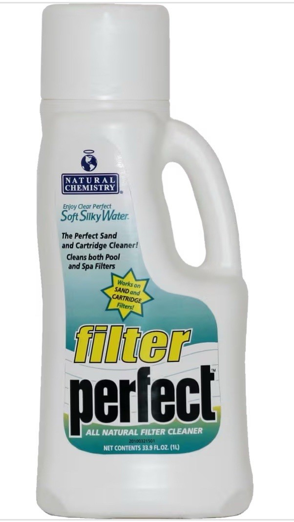 Natural Chemistry Filter Perfect Cleaner Solution (2) 1 Liter Total Bottle